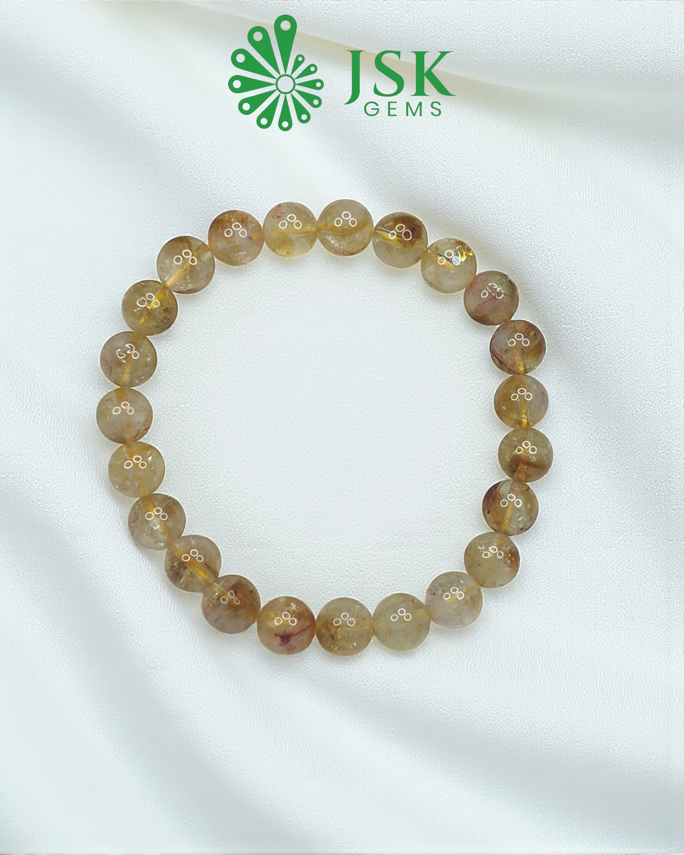 Authentic Citrine Gemstone Bracelet | Attract Prosperity & Abundance