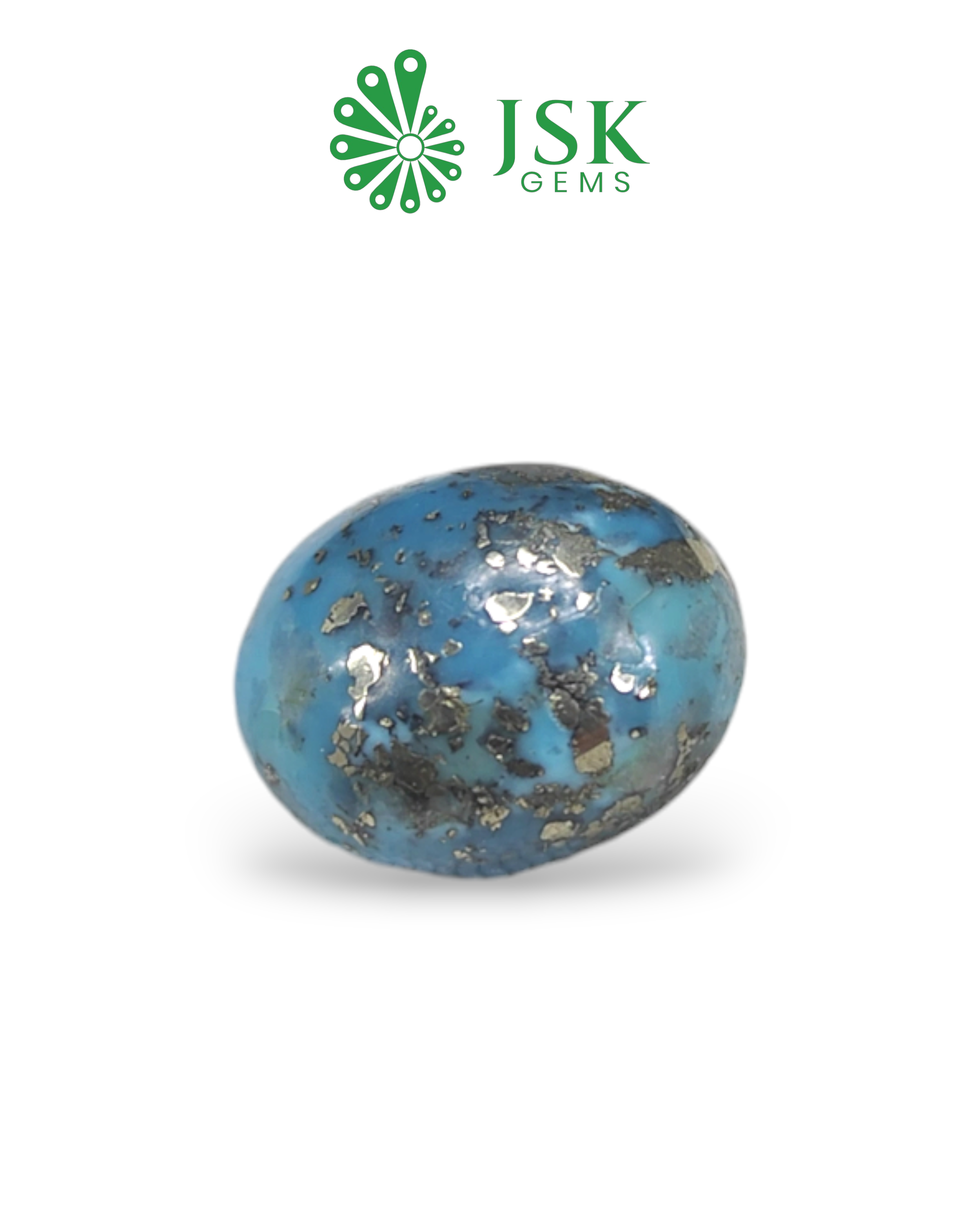 Premium Grade 15.74 Ct - 17.48 Ratti Natural Irani Feroza - Turquoise