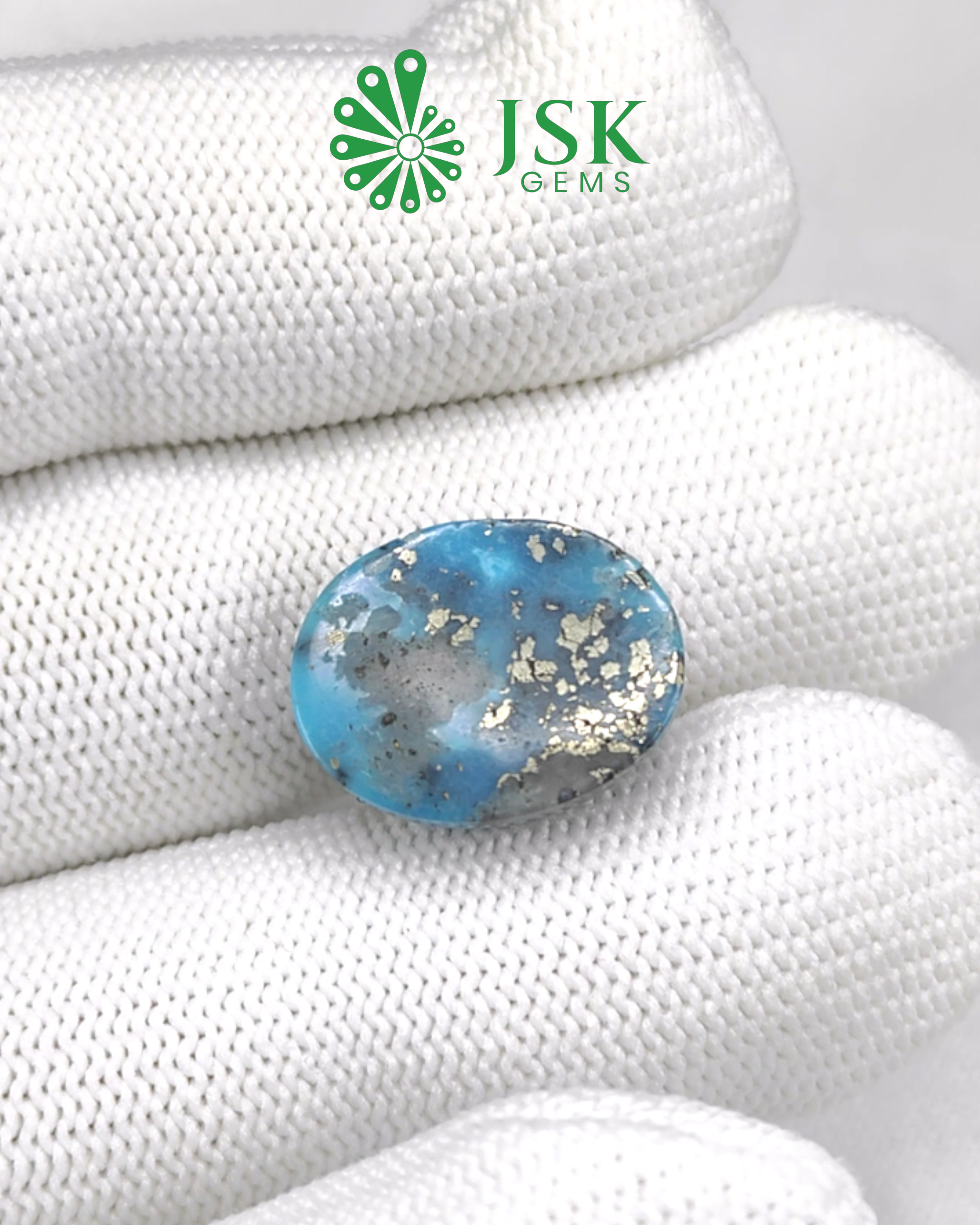Premium Grade 15.74 Ct - 17.48 Ratti Natural Irani Feroza - Turquoise