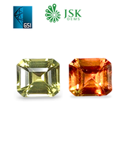 GSI Certified 2.18 Ct - 2.42 Ratti Natural Alexandrite