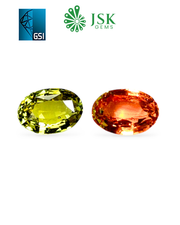 GSI Certified 2.66 Ct - 2.96 Ratti Natural Alexandrite