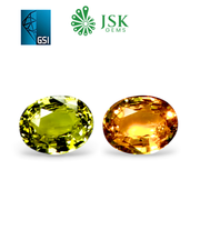 GSI Certified 2.90 Ct - 3.22 Ratti Natural Alexandrite