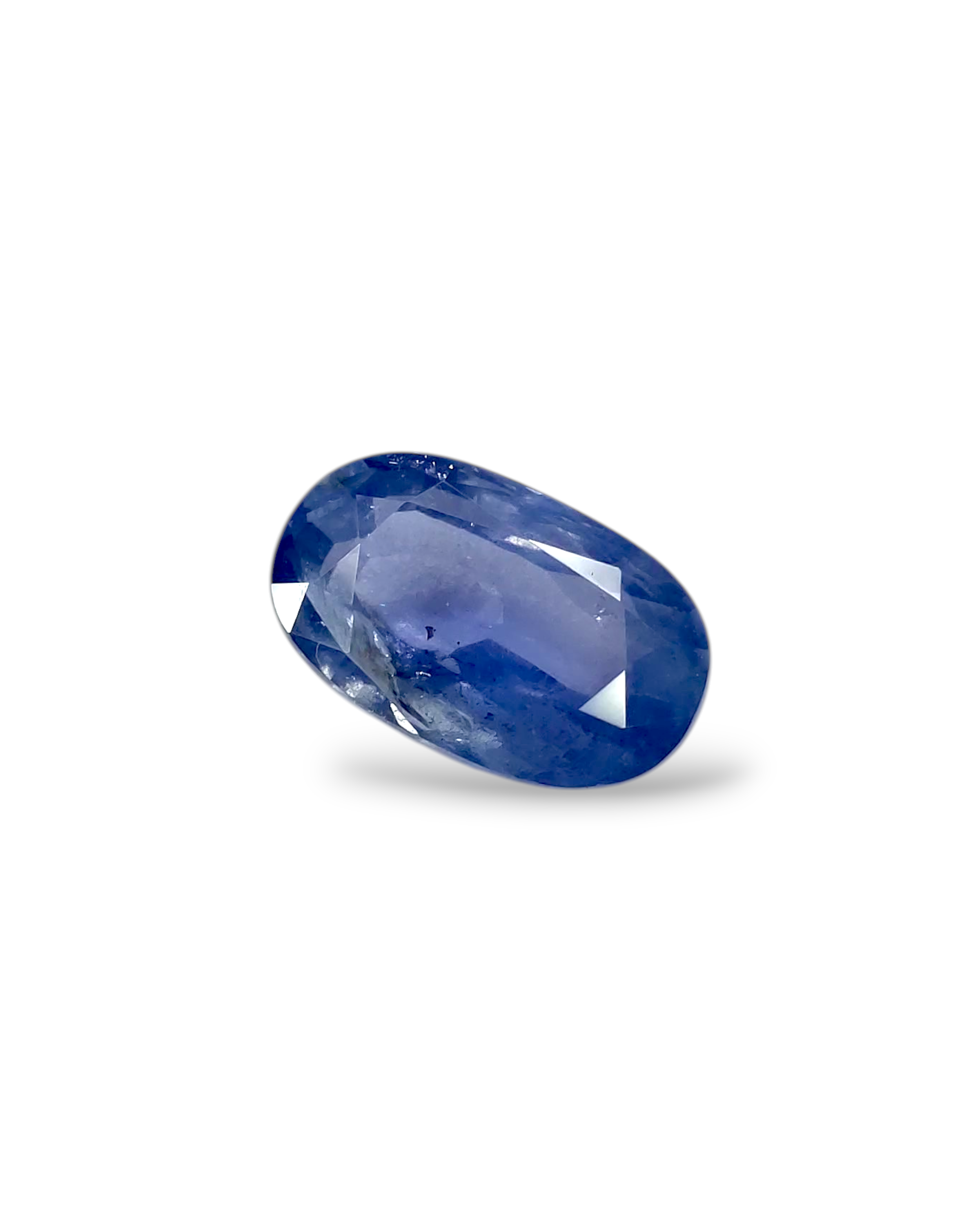 IIGJ Certified 4.50 Ct - 5 Ratti Natural Unheated Ceylon Blue Sapphire - Neelam