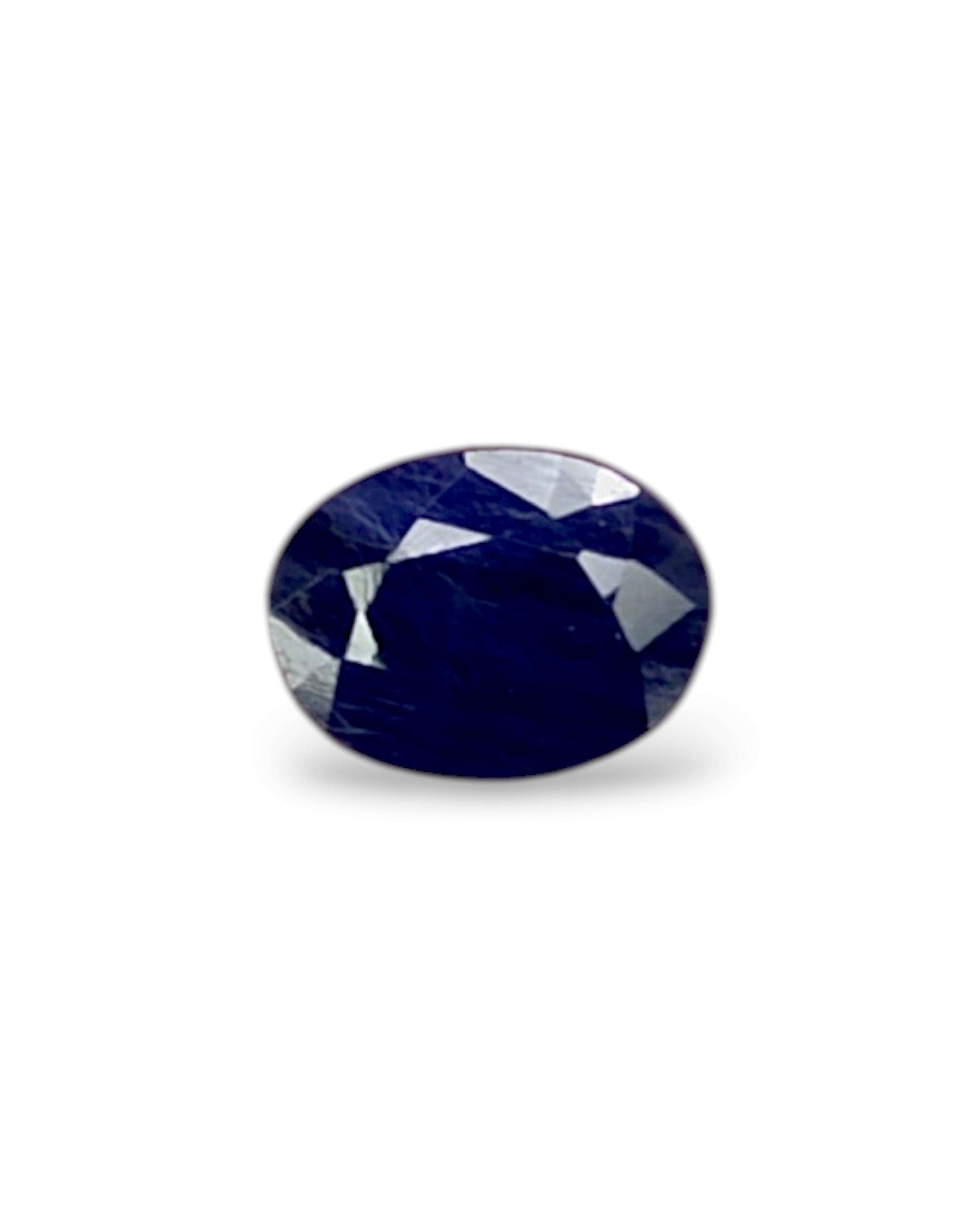IIGJ Certified 4.87 Ct - 5.41 Ratti Natural Unheated Blue Sapphire-Neelam