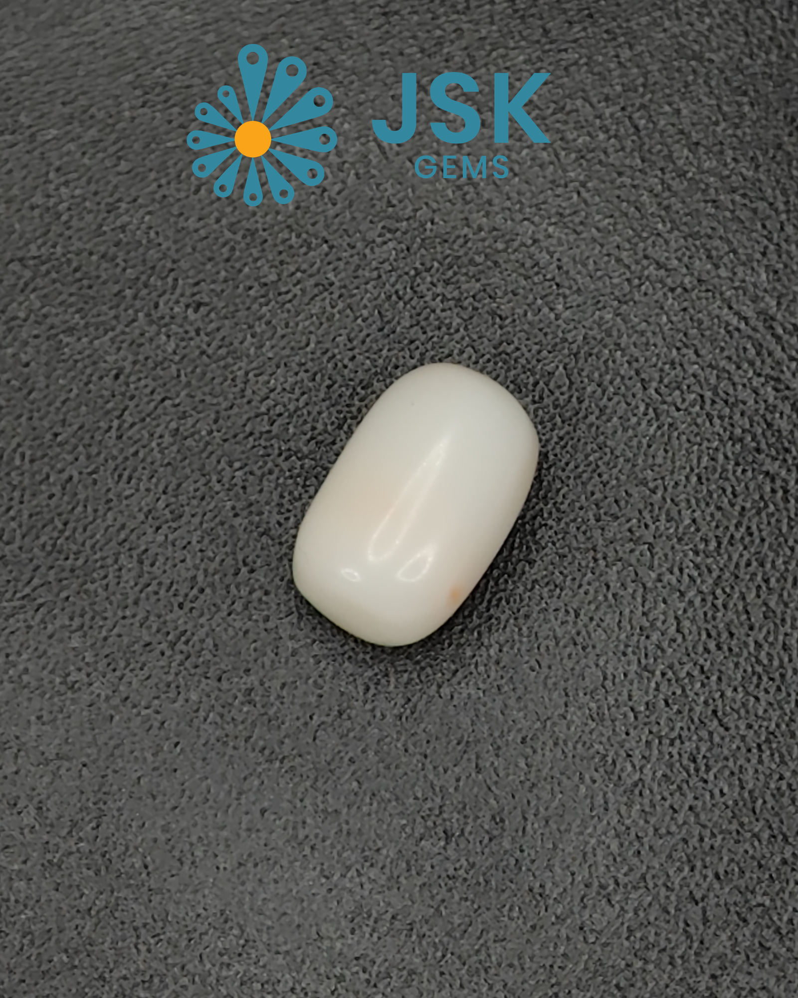 Premium Grade 4.91 Ct - 5.46 Ratti Natural White Coral/Safed Moonga