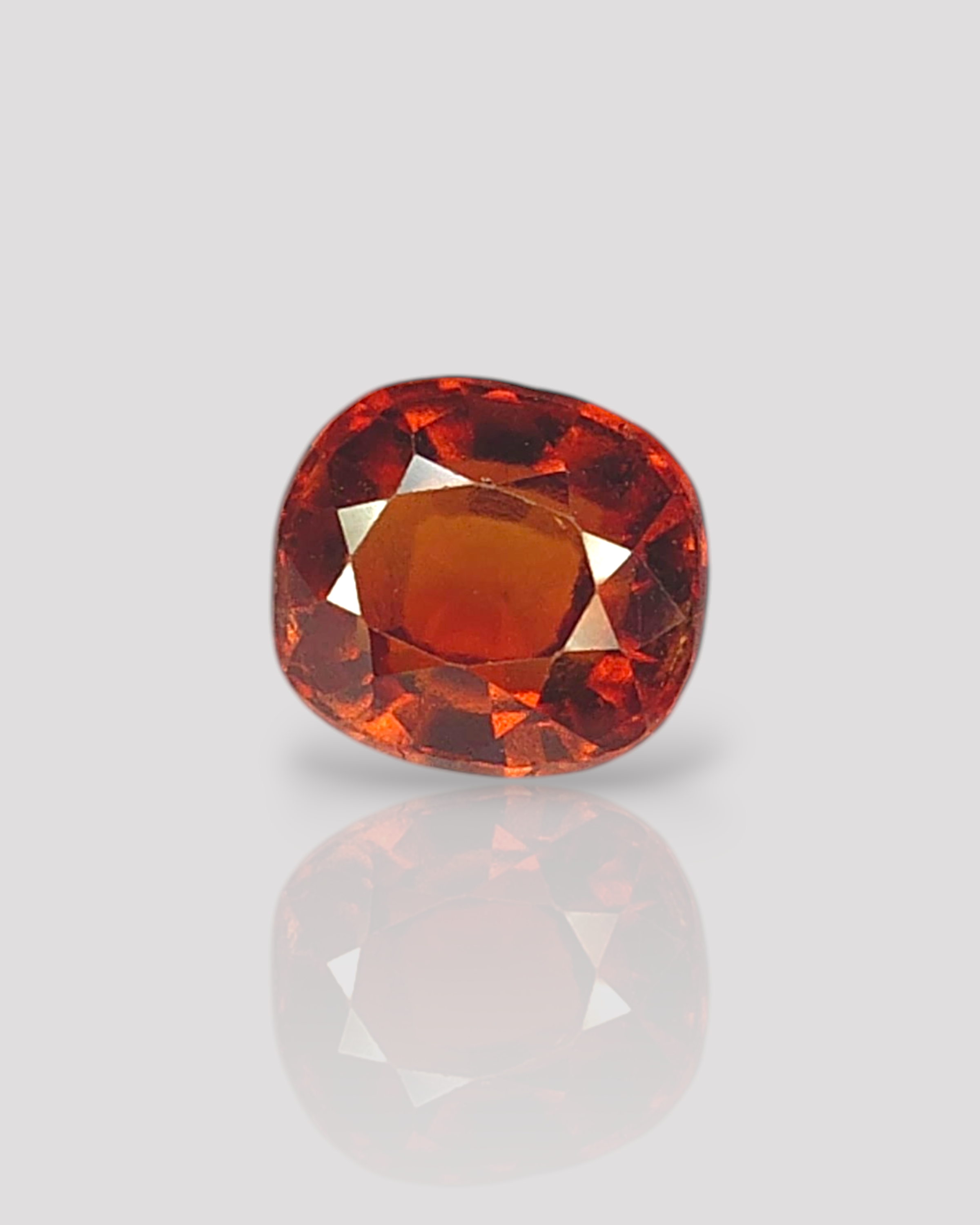 Top Grade 5.63 Ct - 6.25 Ratti Natural Ceylon Hessonite Garnet - Gomedh