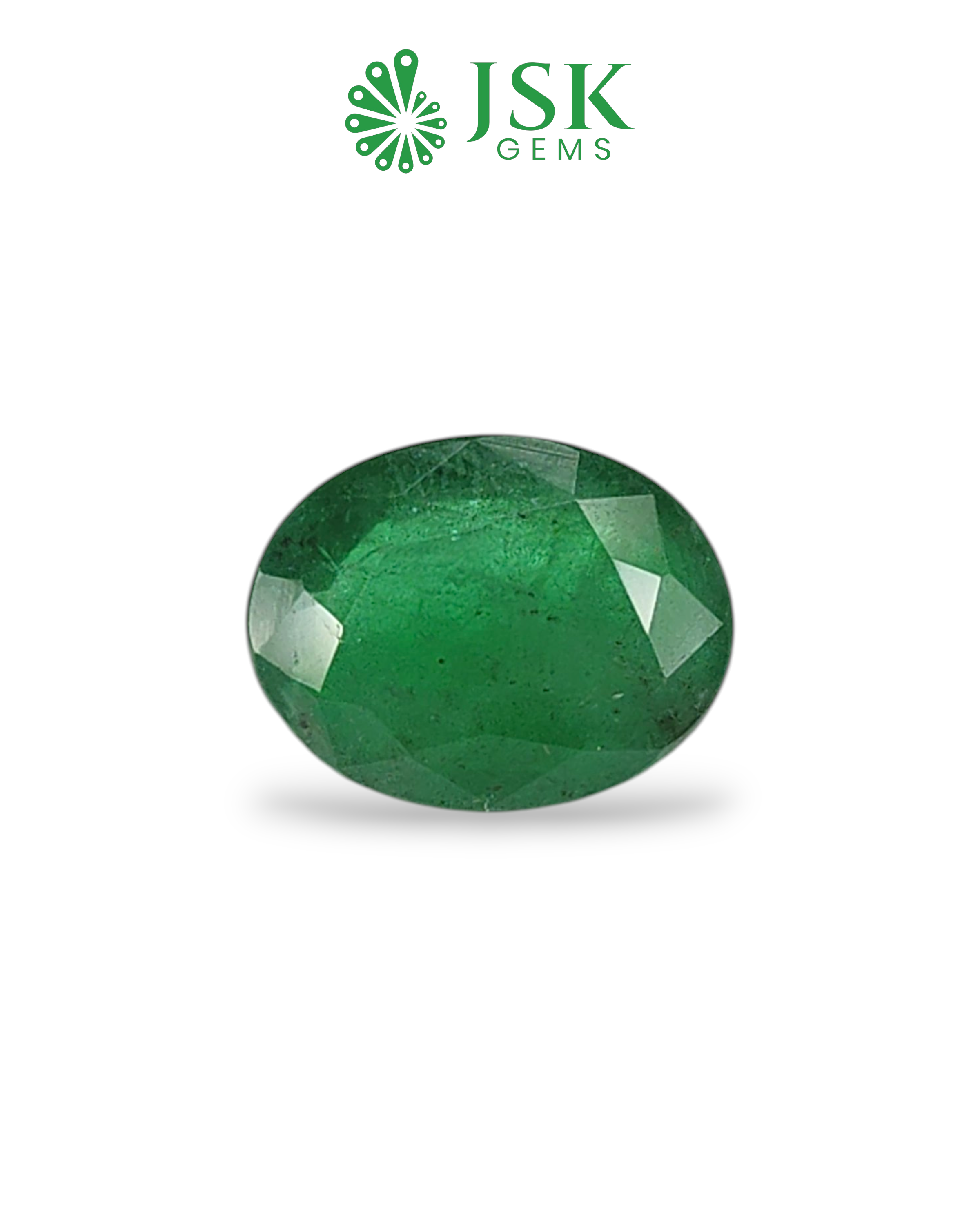 Premium Grade 7.04  Ct -  7.82 Ratti Natural Emerald - Panna