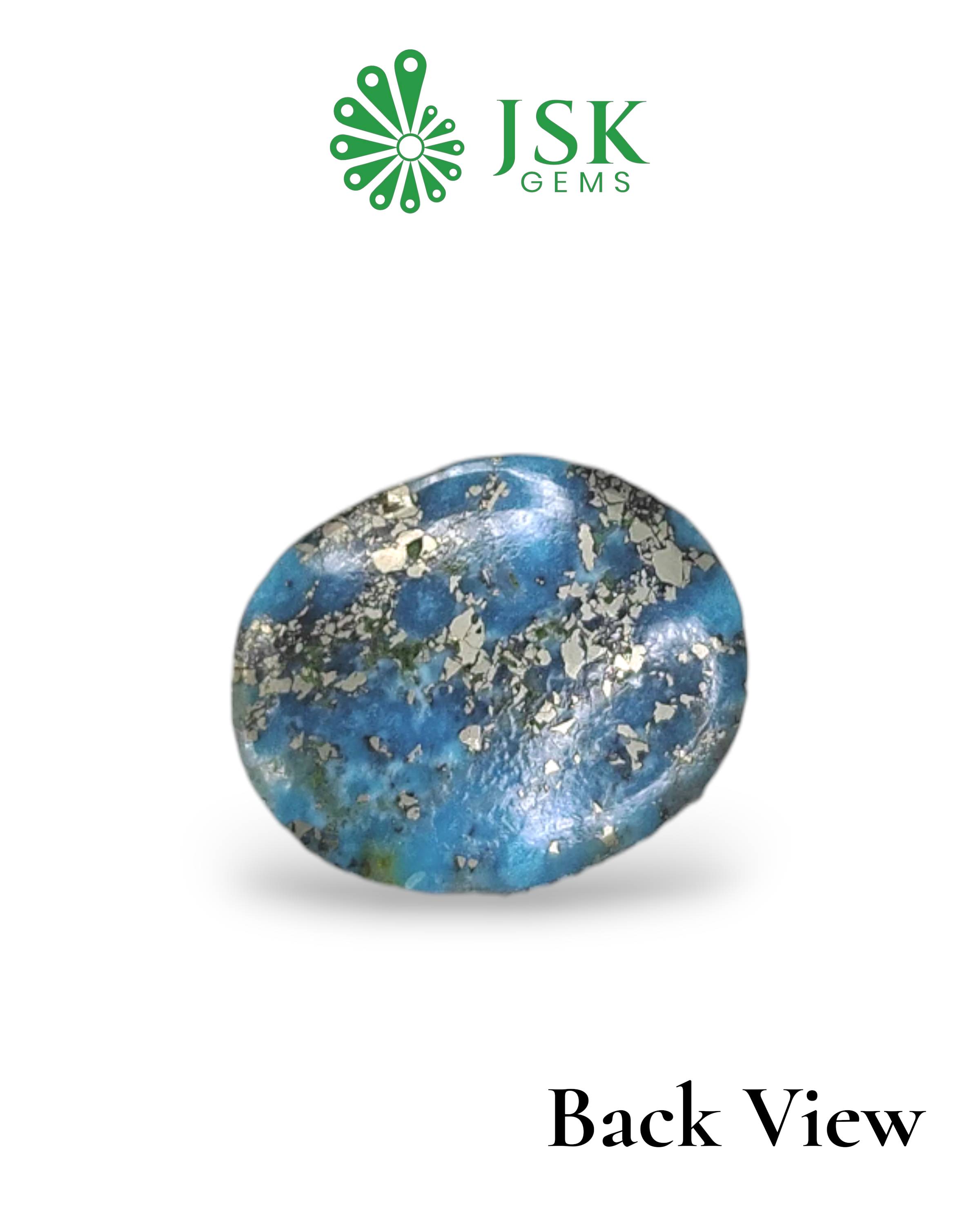 Premium Grade 7.39 Ct - 8.21 Ratti Natural Irani Feroza - Turquoise