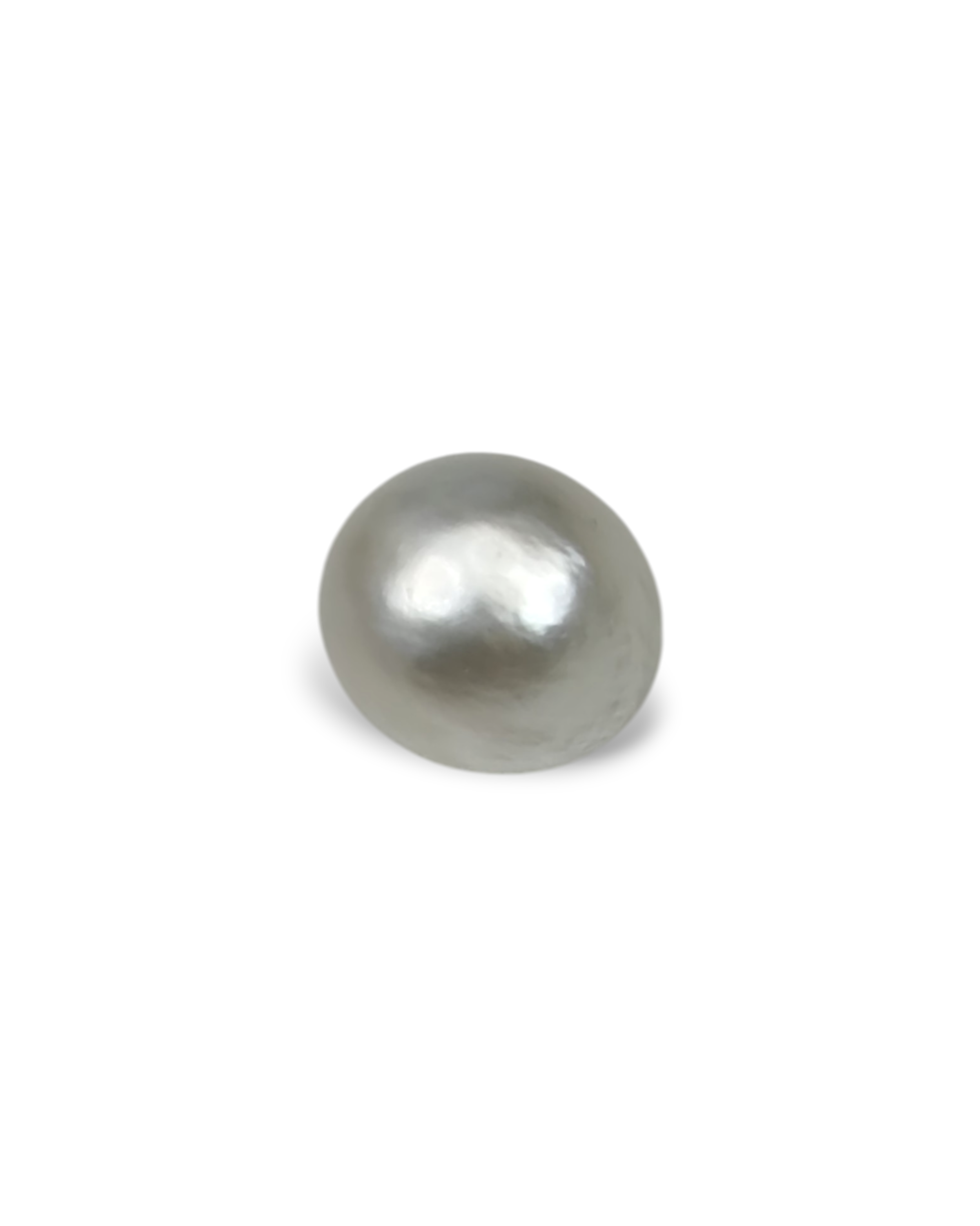GIA Certified 11.63 Ct - 12.92 Ratti Natural Salt Water Pearl