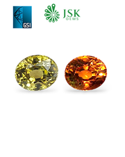 GSI Certified 3.11 Ct - 3.46 Ratti Natural Alexandrite
