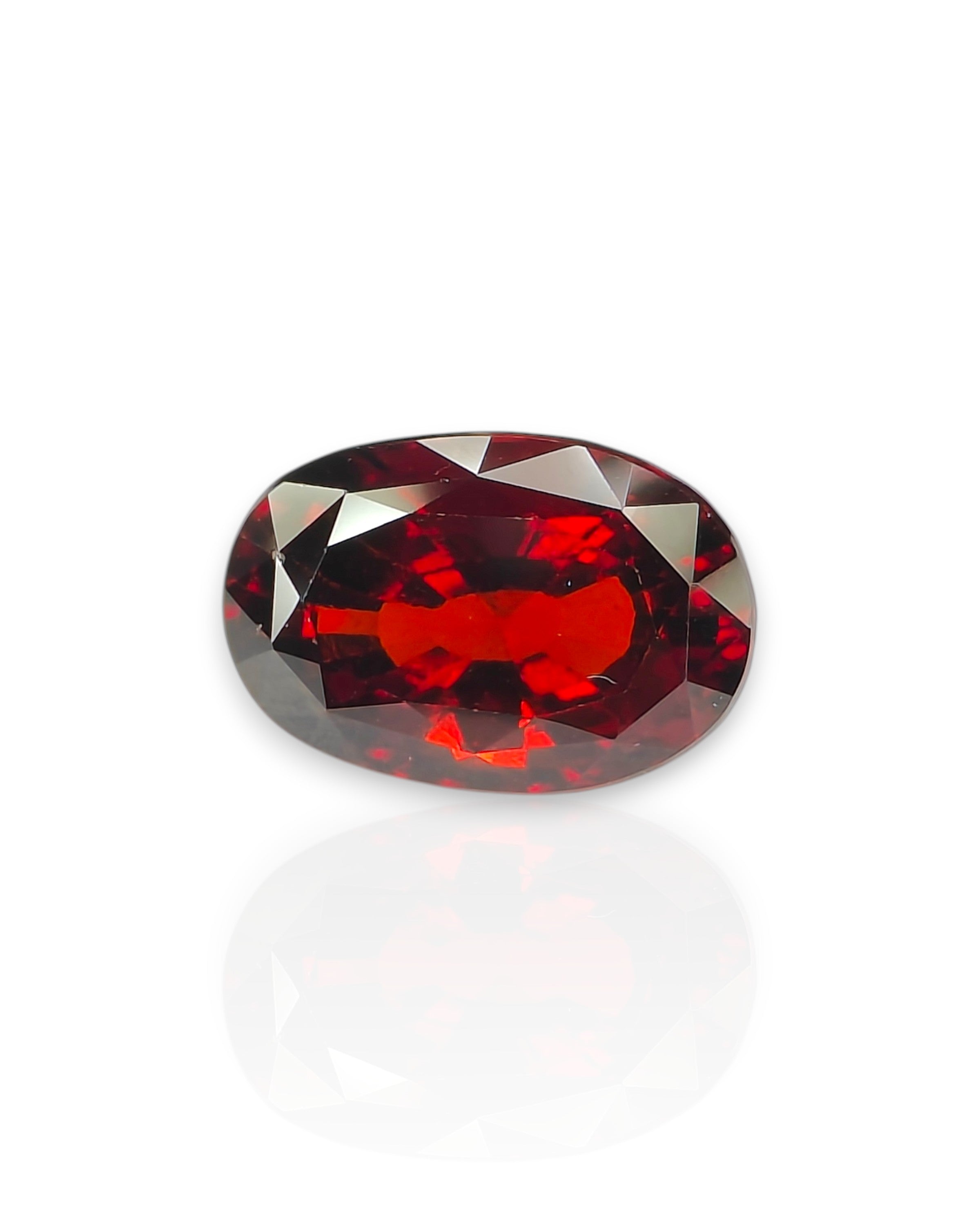 Top Grade 15.64 Ct - 17.37 Ratti Natural Ceylon Hessonite Garnet - Gomedh