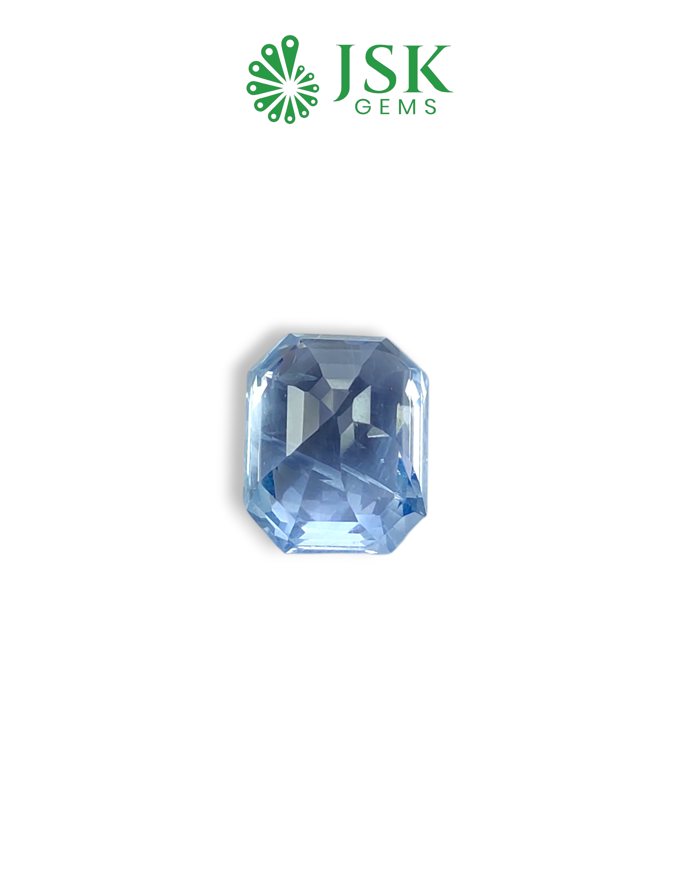 GTL Certified 5.74 Ct - 6.37 Ratti Natural Unheated Ceylon Blue Sapphire - Neelam