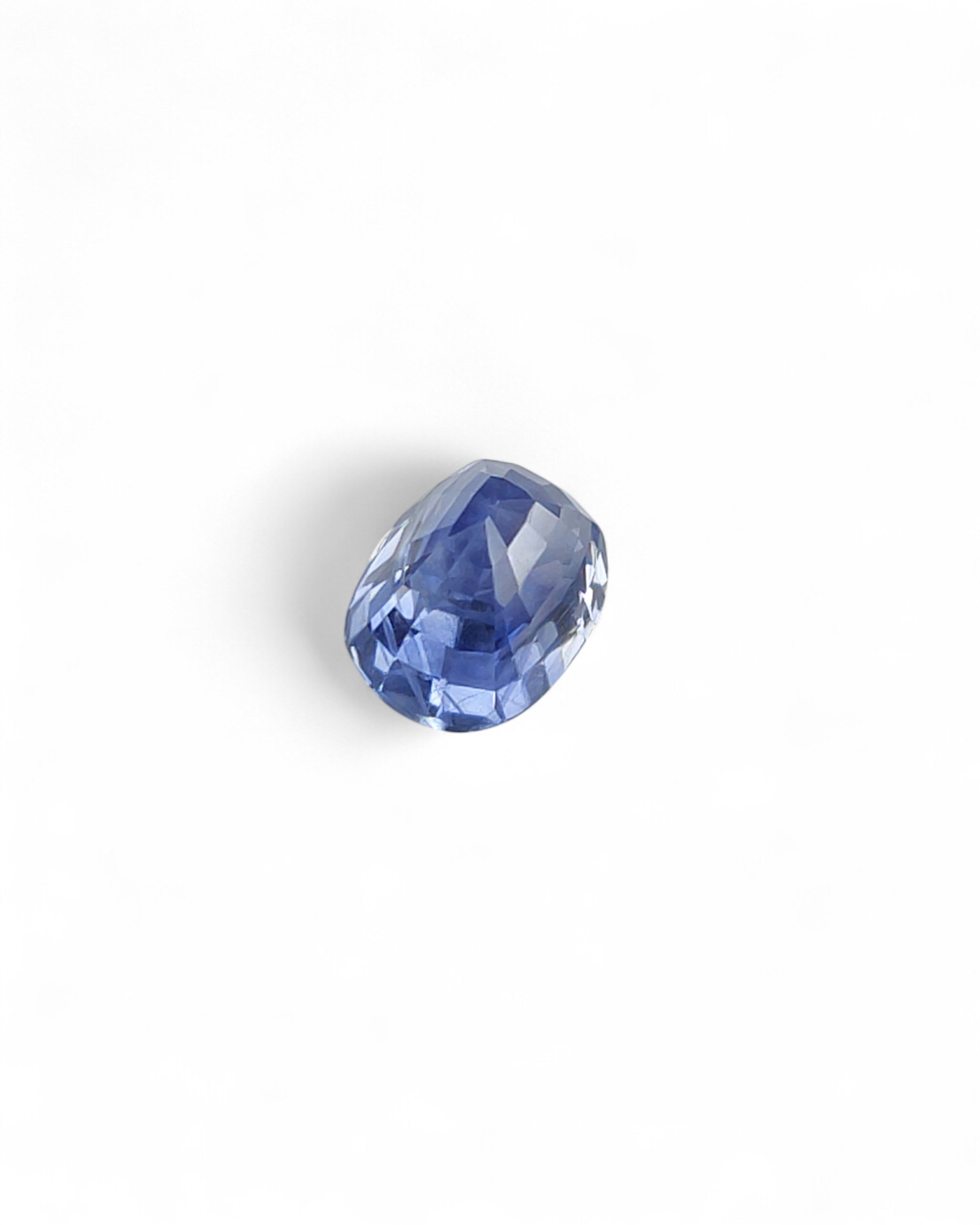 IGI Certified 5.58 Ct - 6.20 Ratti Natural Unheated Burma Blue Sapphire - Neelam
