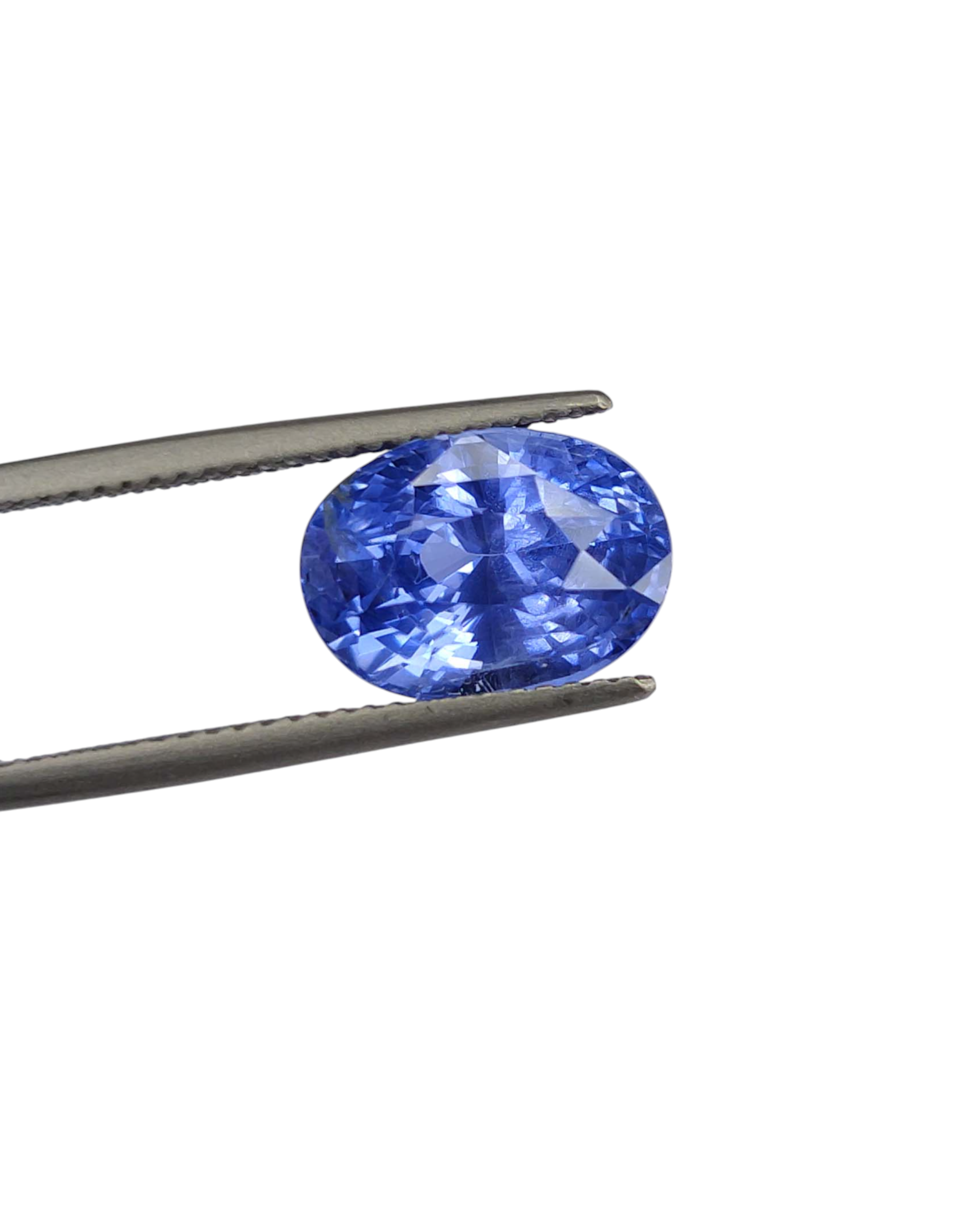 EGL Certified 5.54 Ct - 6.15 Ratti Natural Unheated Ceylon Blue Sapphire - Neelam