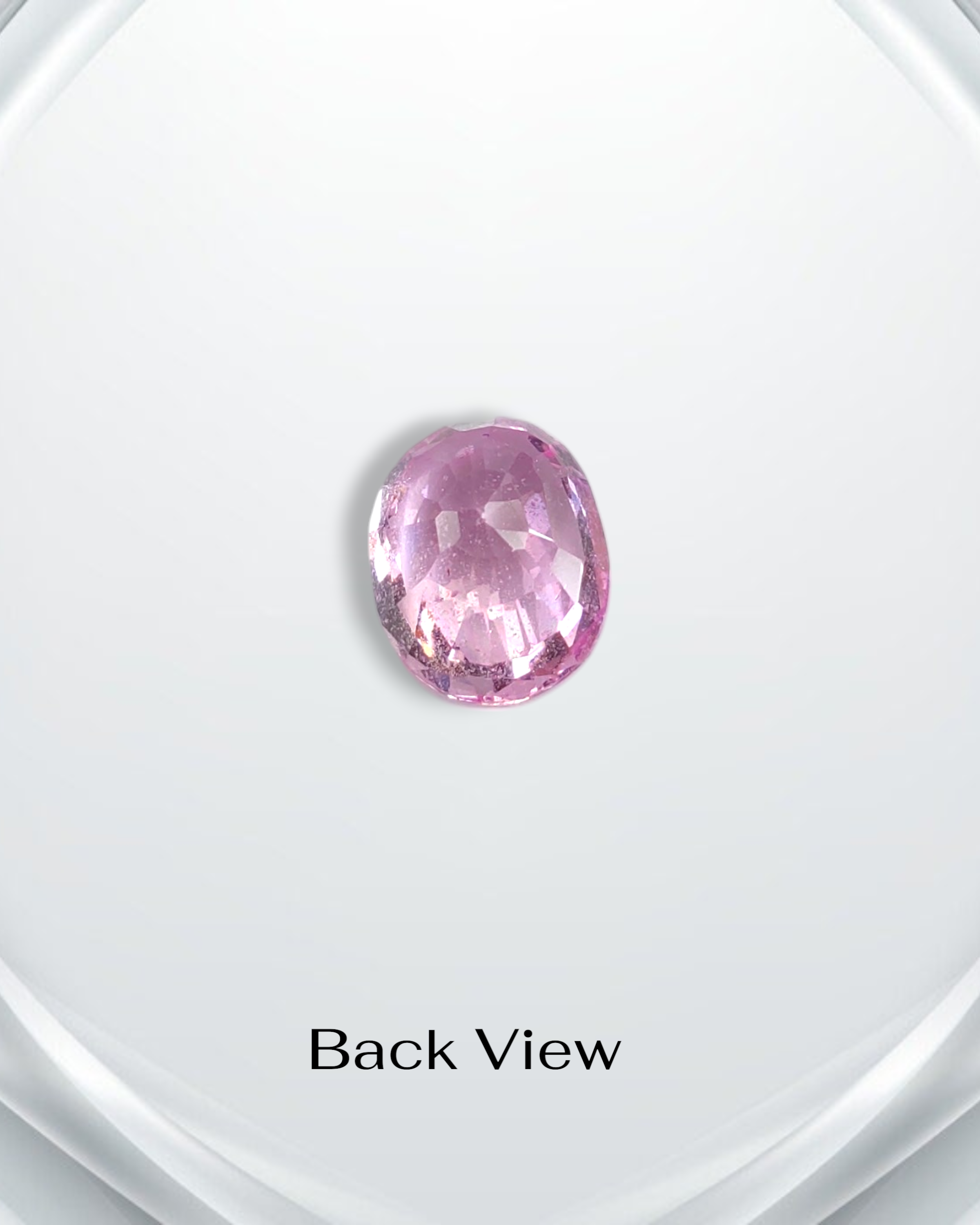 Top Grade 2.33 Ct - 2.58 Ratti Natural Unheated Ceylon Pink Sapphire