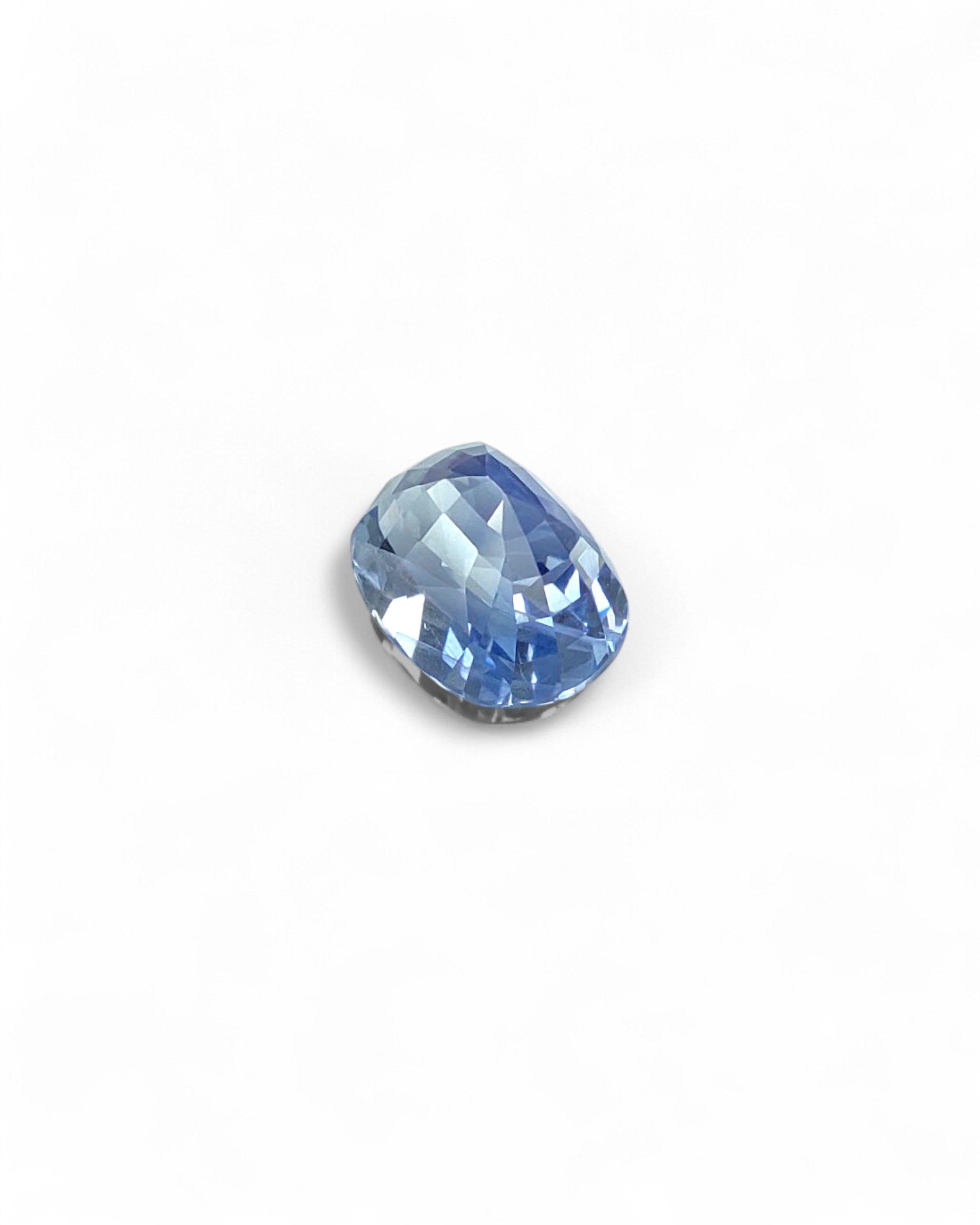 IGI Certified 5.58 Ct - 6.20 Ratti Natural Unheated Burma Blue Sapphire - Neelam