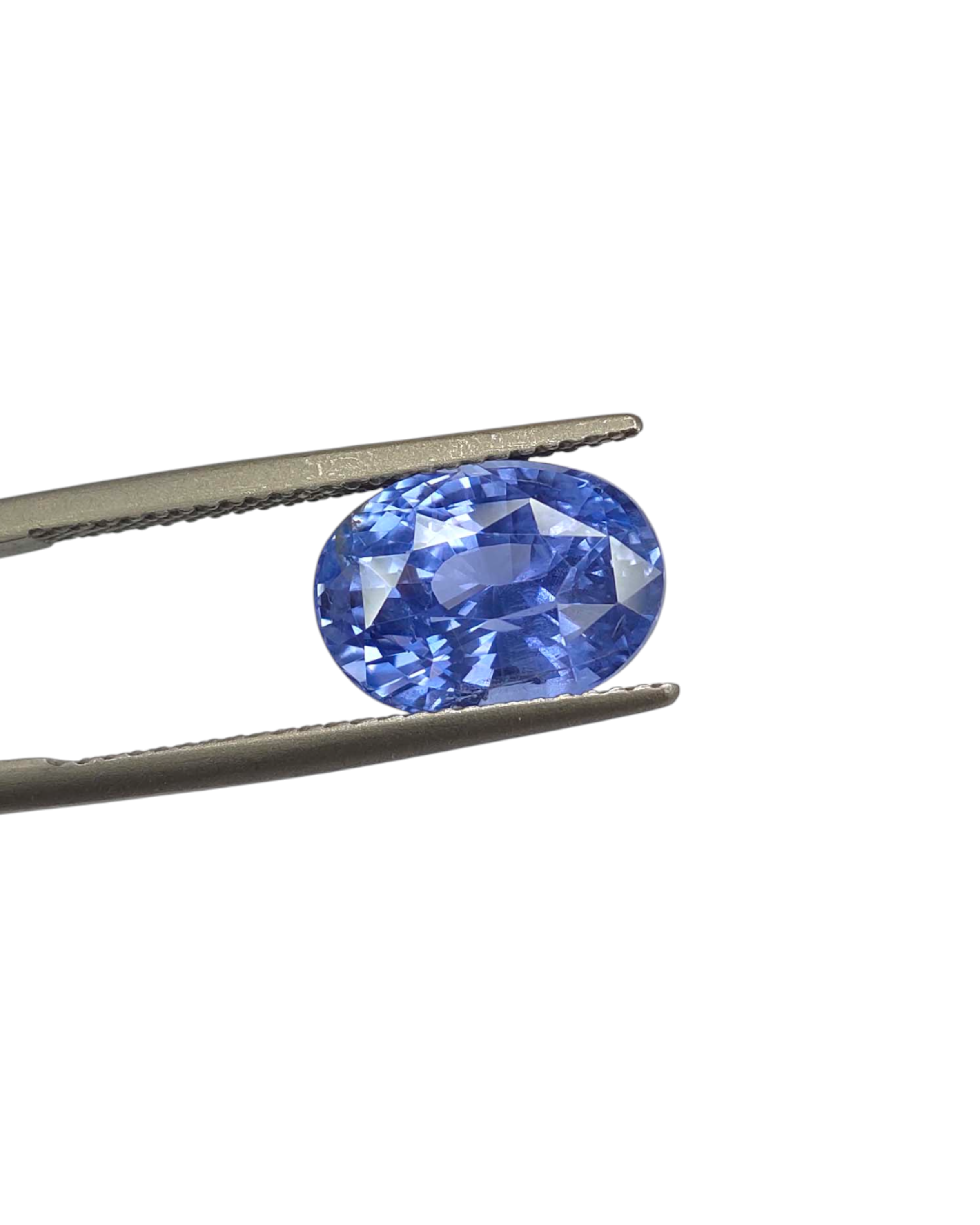 EGL Certified 5.54 Ct - 6.15 Ratti Natural Unheated Ceylon Blue Sapphire - Neelam