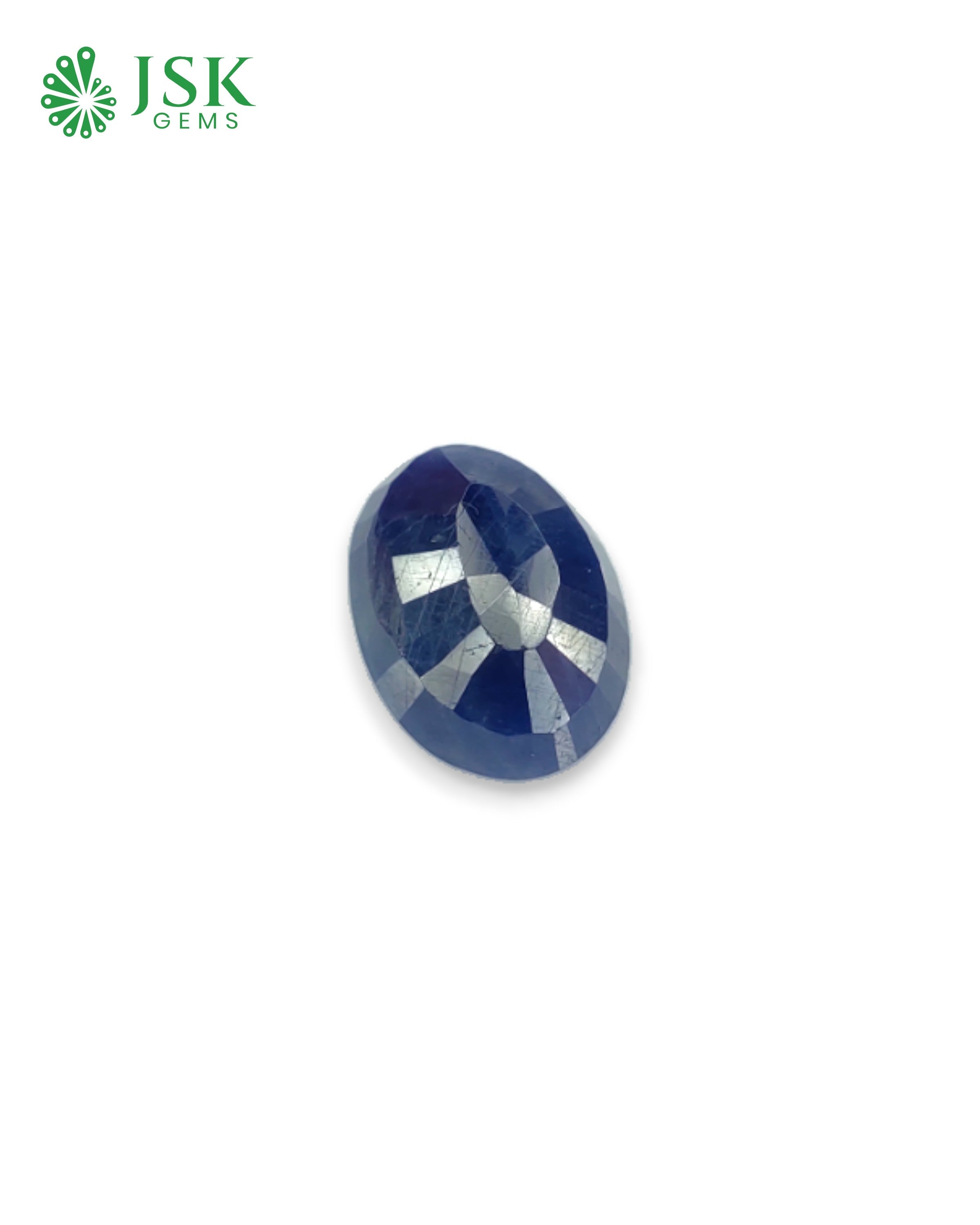 IIGJ Certified 5.12 Ct - 5.68 Ratti Natural Unheated Blue Sapphire-Neelam