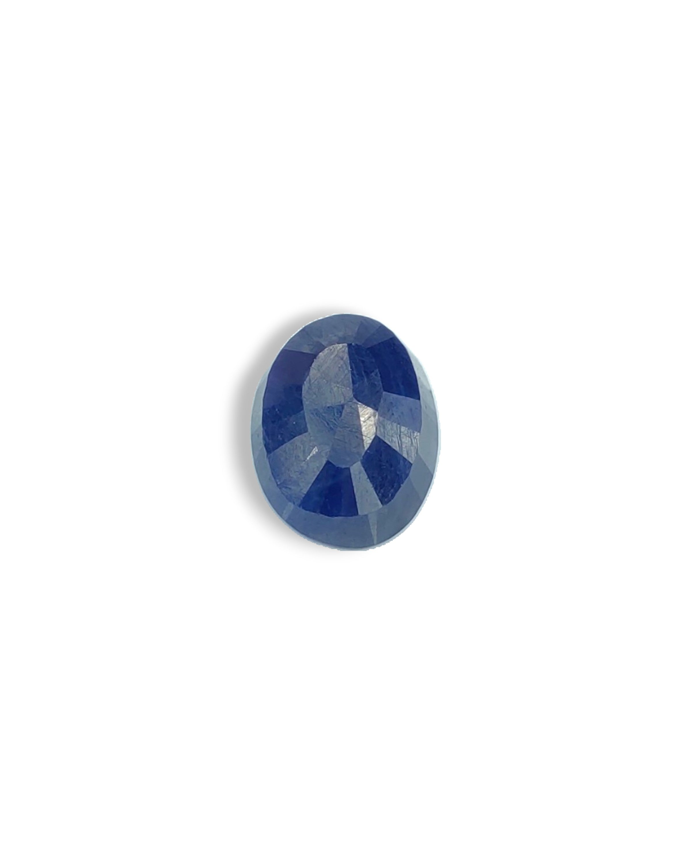 IIGJ Certified 4.87 Ct - 5.41 Ratti Natural Unheated Blue Sapphire-Neelam