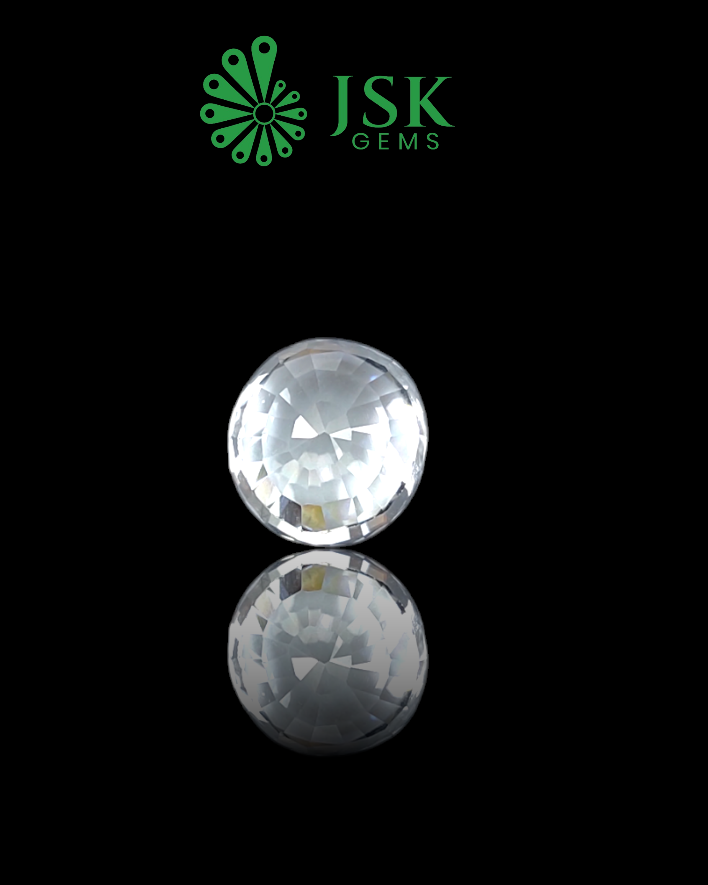Top Grade 9.33 Ct - 10.36 Ratti  Natural White Zircon