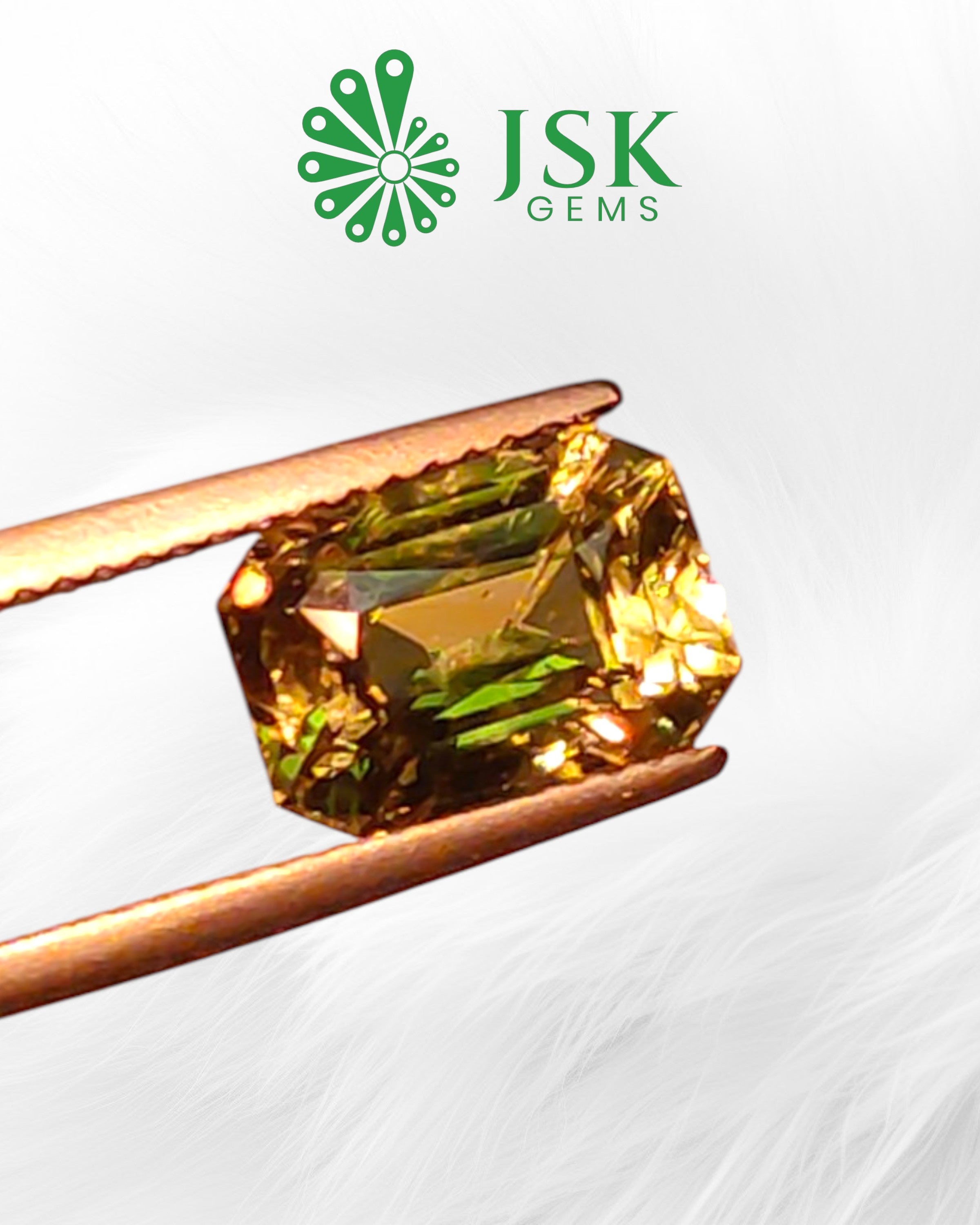 GSI Certified 3.53 Ct - 3.92 Ratti Natural Alexandrite.