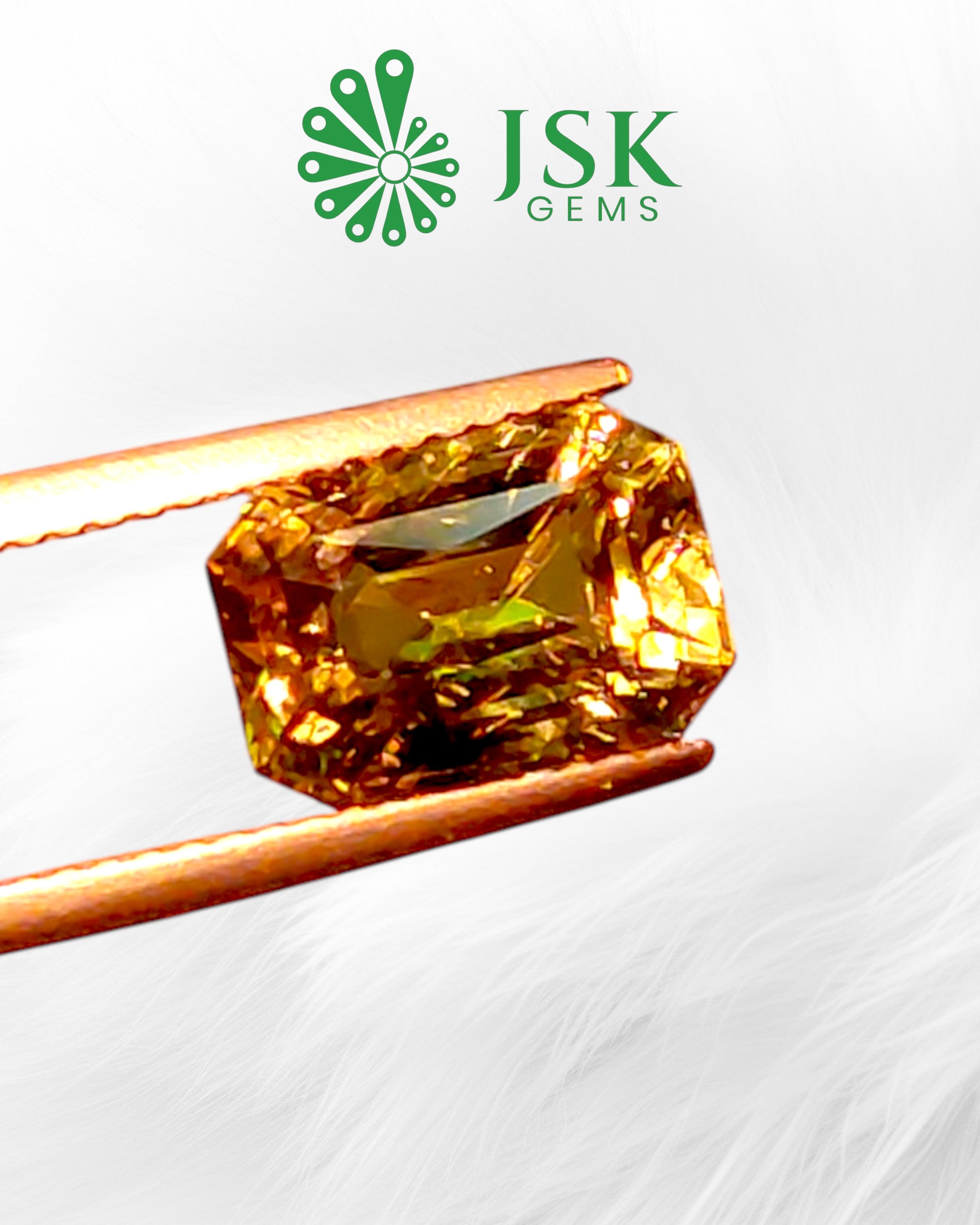 GSI Certified 3.53 Ct - 3.92 Ratti Natural Alexandrite.