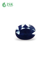 IIGJ Certified 6.83 Ct - 7.58 Ratti Natural Unheated Blue Sapphire-Neelam