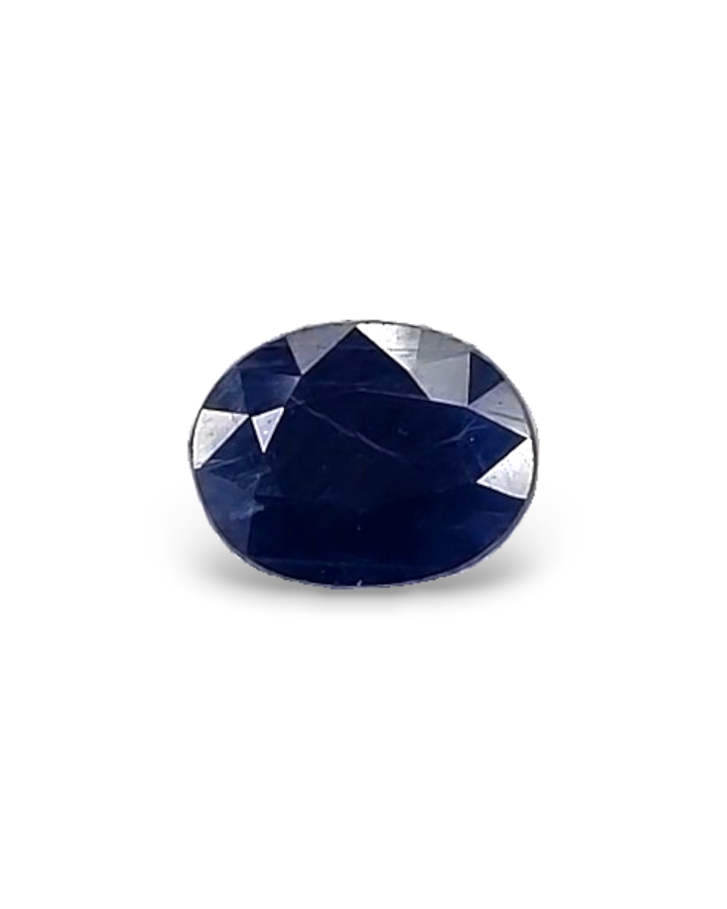 IIGJ Certified 5.52 Ct - 6.13 Ratti Natural Unheated Blue Sapphire-Neelam