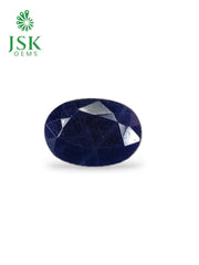 GTL Certified 5.52 Ct - 6.13 Ratti Natural Unheated Blue Sapphire-Neelam