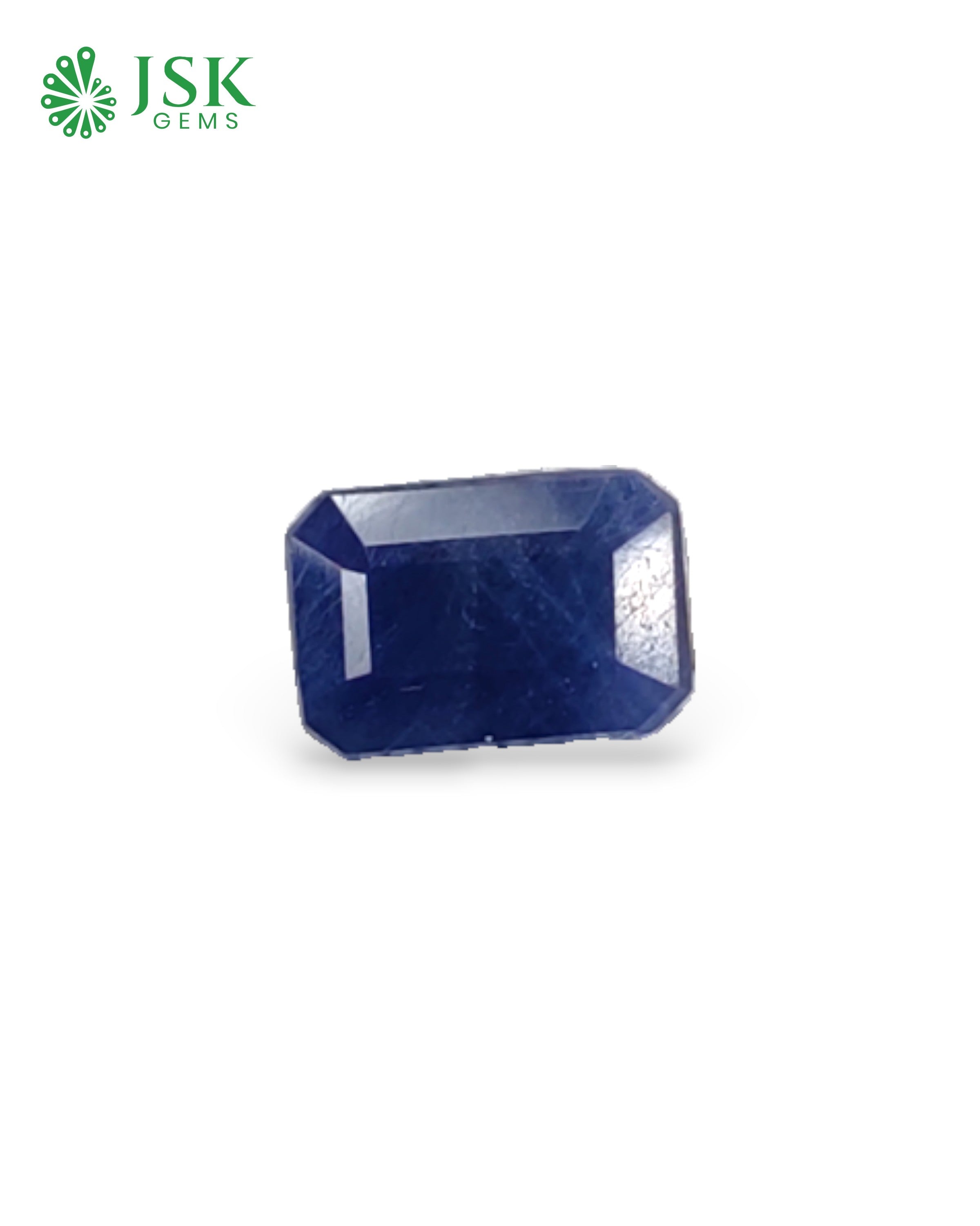 IIGJ Certified 3.48 Ct - 3.86 Ratti Natural Unheated Blue Sapphire-Neelam