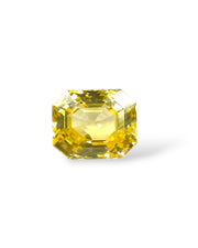 TOP GRADE 7.07 CT UNHEATED CEYLON YELLOW SAPPHIRE