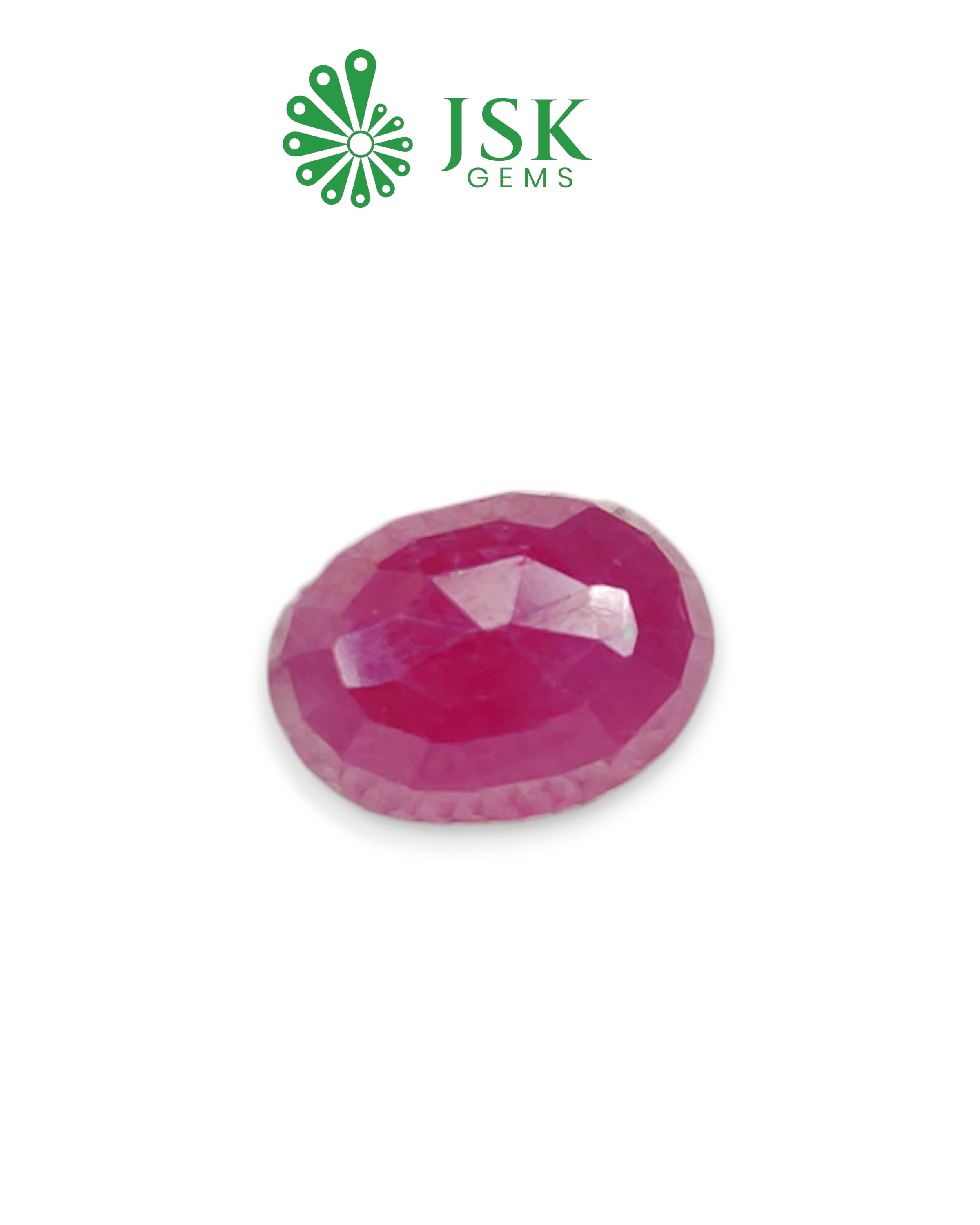 IIGJ Certified 6.17 Ct - 6.85 Ratti Unheated Untreated Natural Ruby Manik