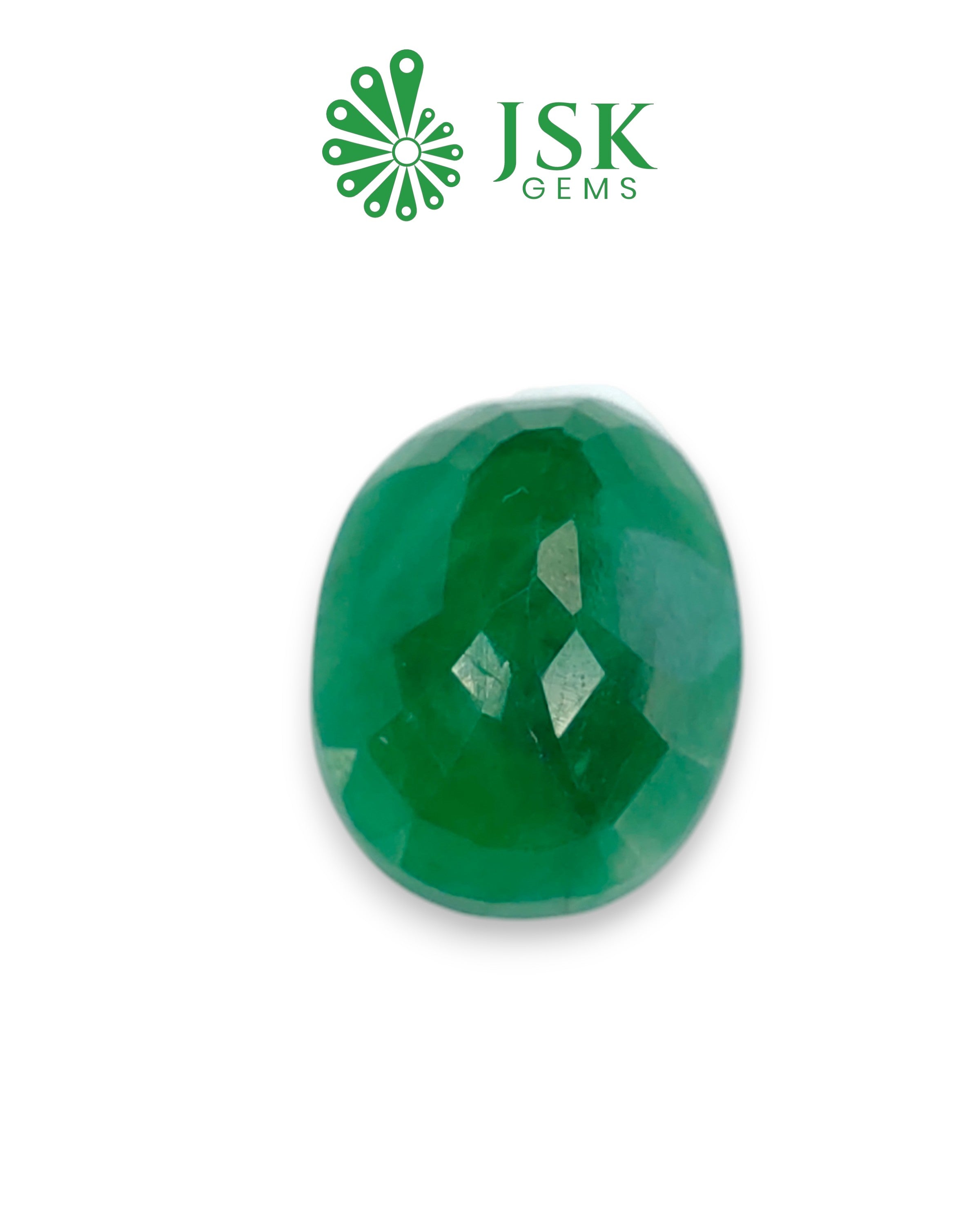 Premium Grade 7.10 Ct - 7.89 Ratti Natural Emerald - Panna