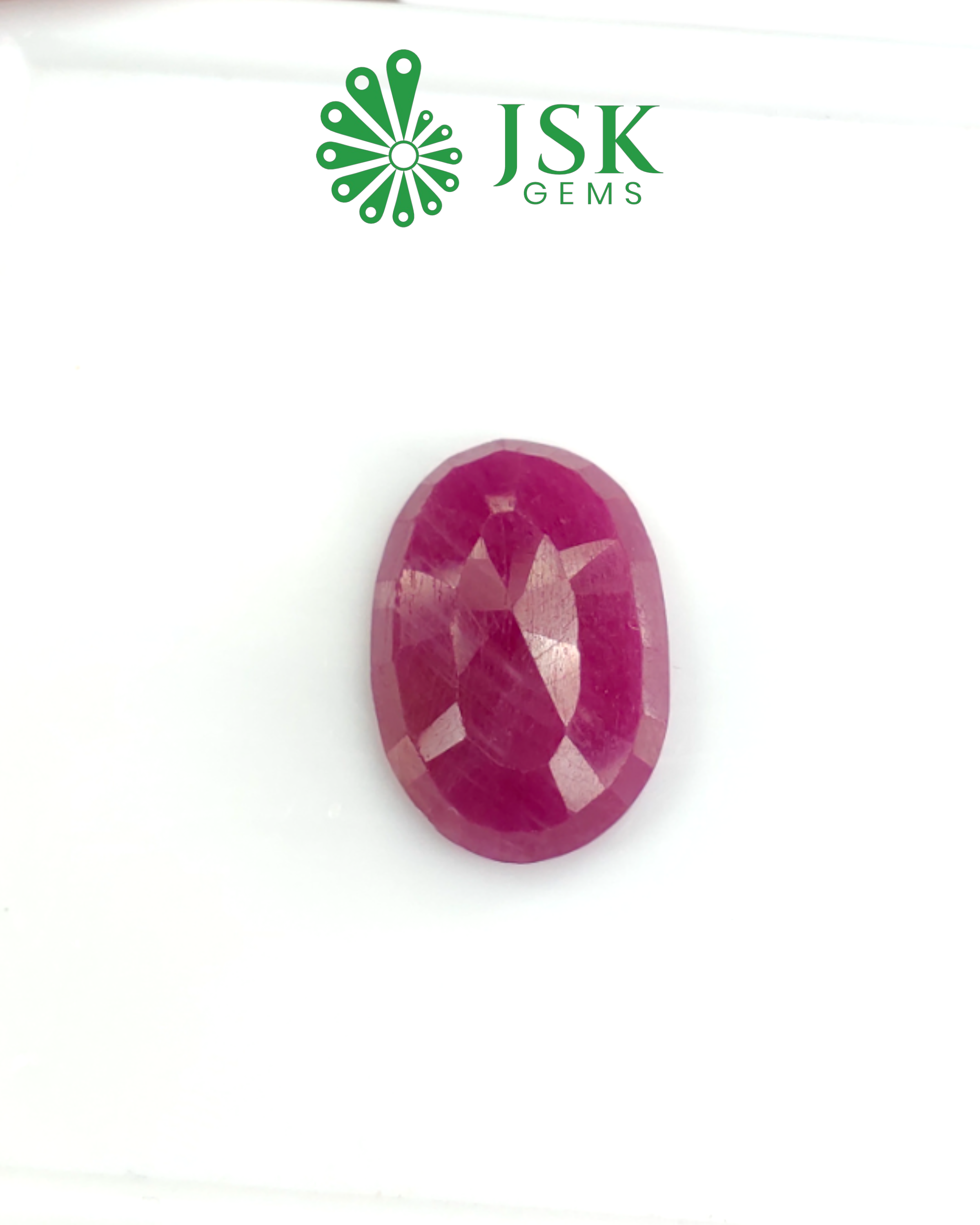 IIGJ Certified 7.89 Ct - 8.76 Ratti Unheated Untreated Natural Ruby Manik