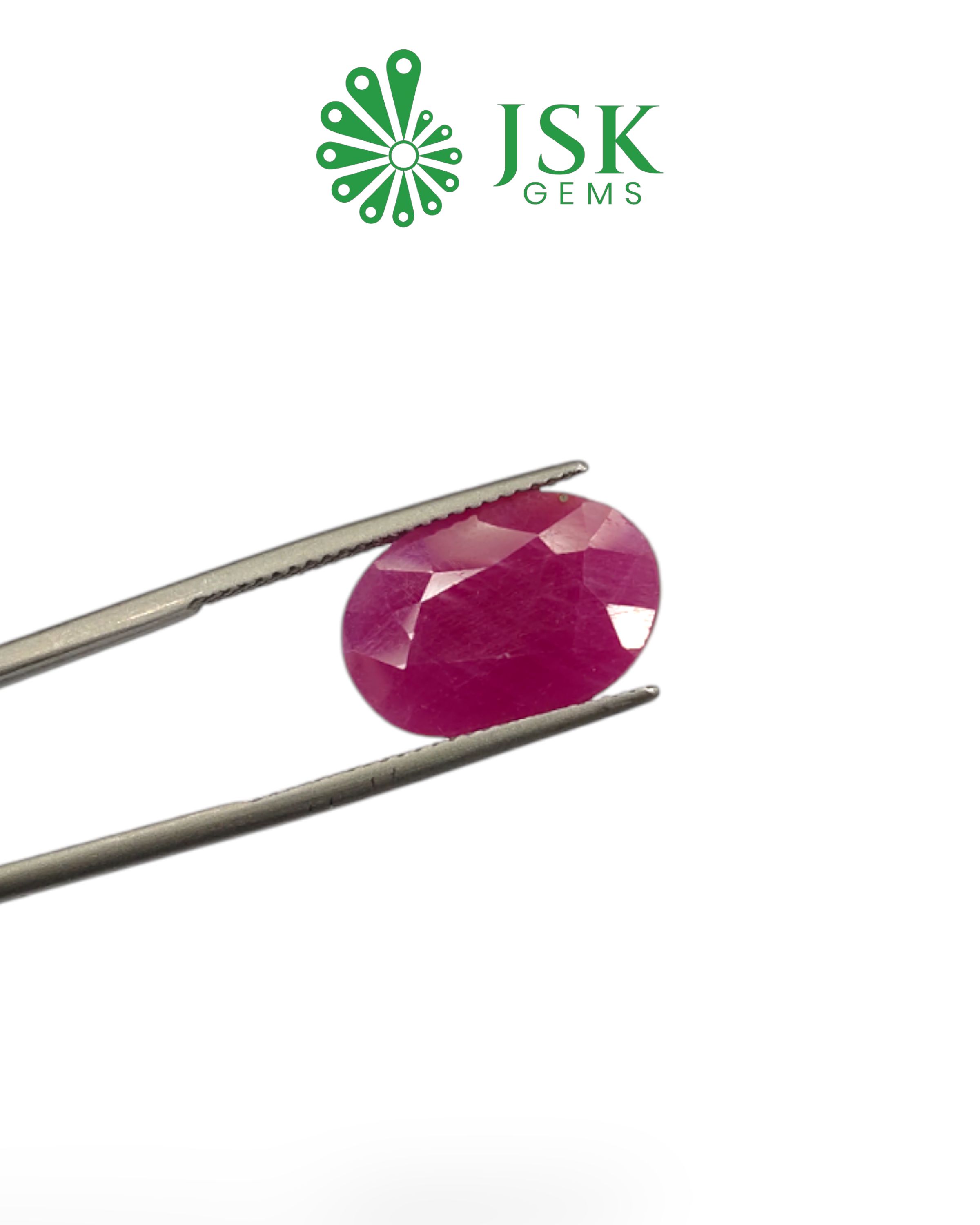 IIGJ Certified 7.89 Ct - 8.76 Ratti Unheated Untreated Natural Ruby Manik