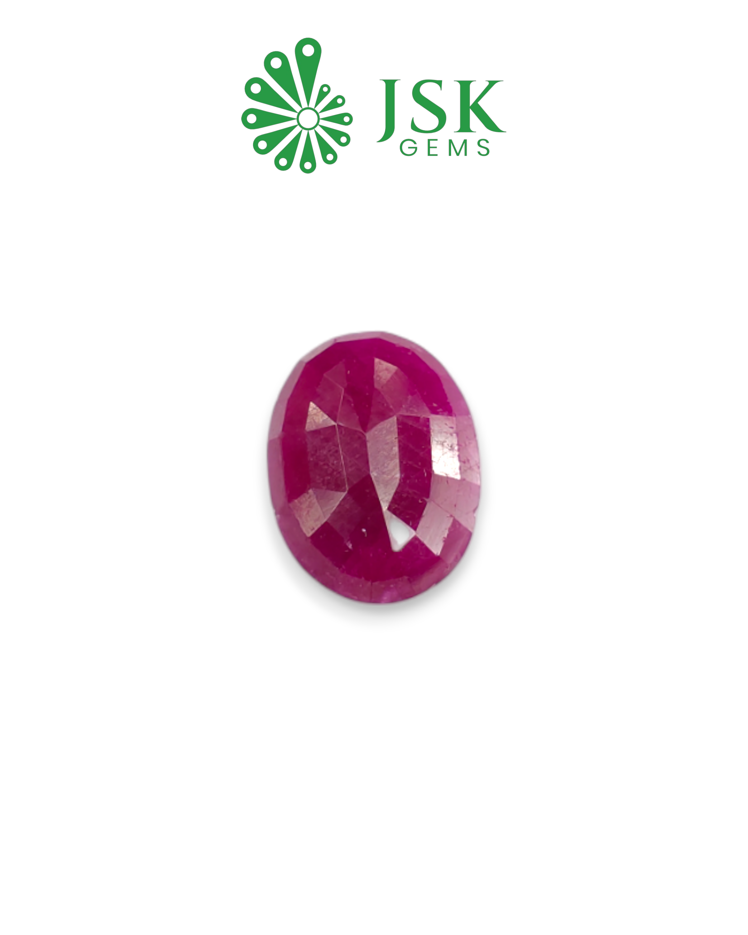 IIGJ Certified 7.74 Ct - 8.60 Ratti Unheated Untreated Natural Ruby Manik