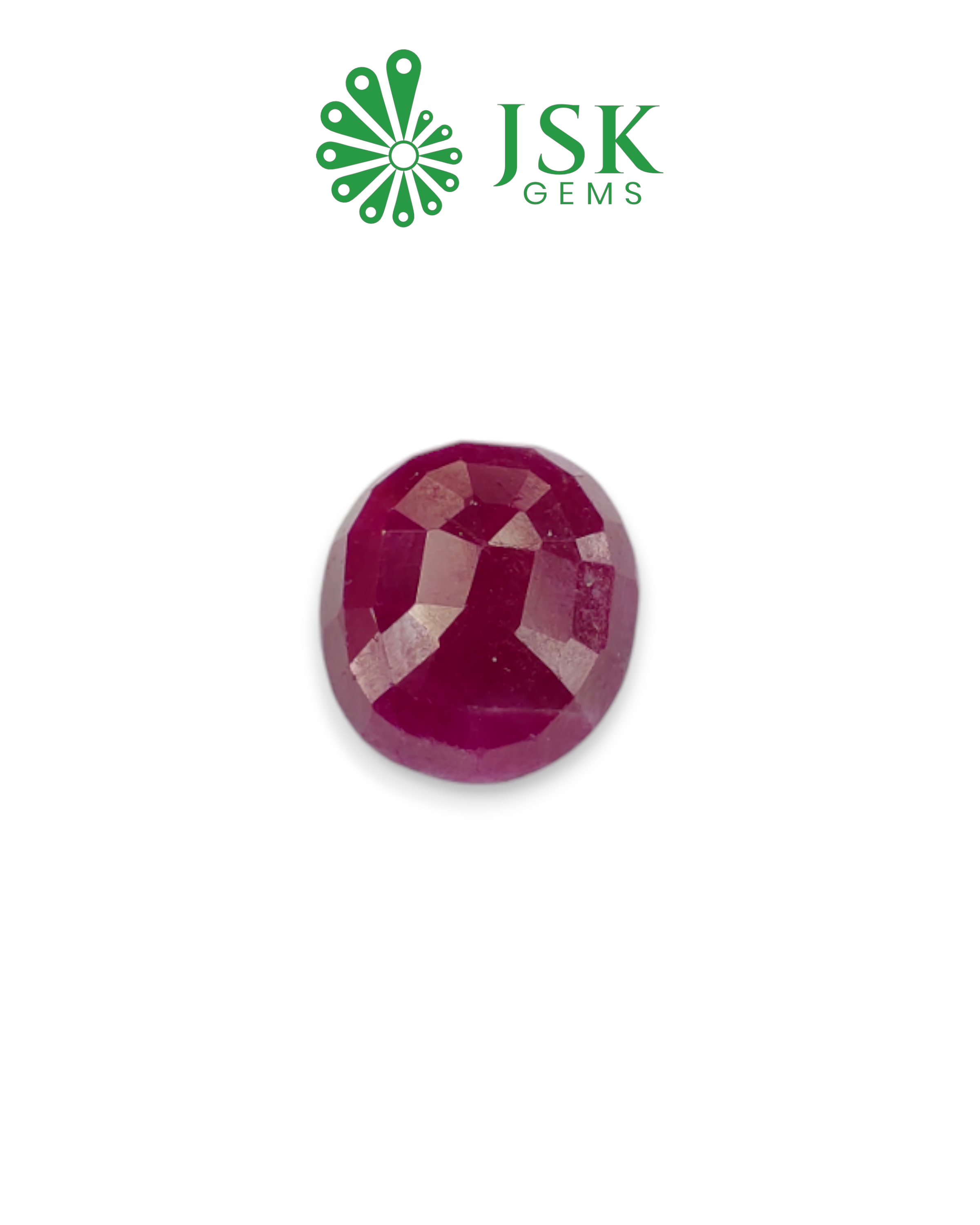 IIGJ Certified 8.34 Ct - 9.26 Ratti Unheated Untreated Natural Ruby Manik