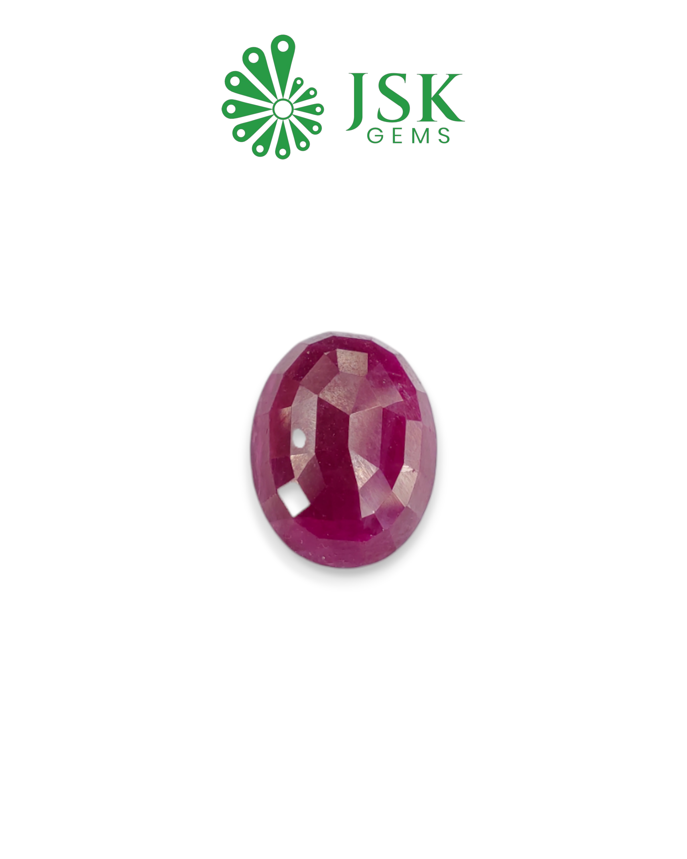 IIGJ Certified 11.65 Ct - 12.94 Ratti Unheated Untreated Natural Ruby Manik