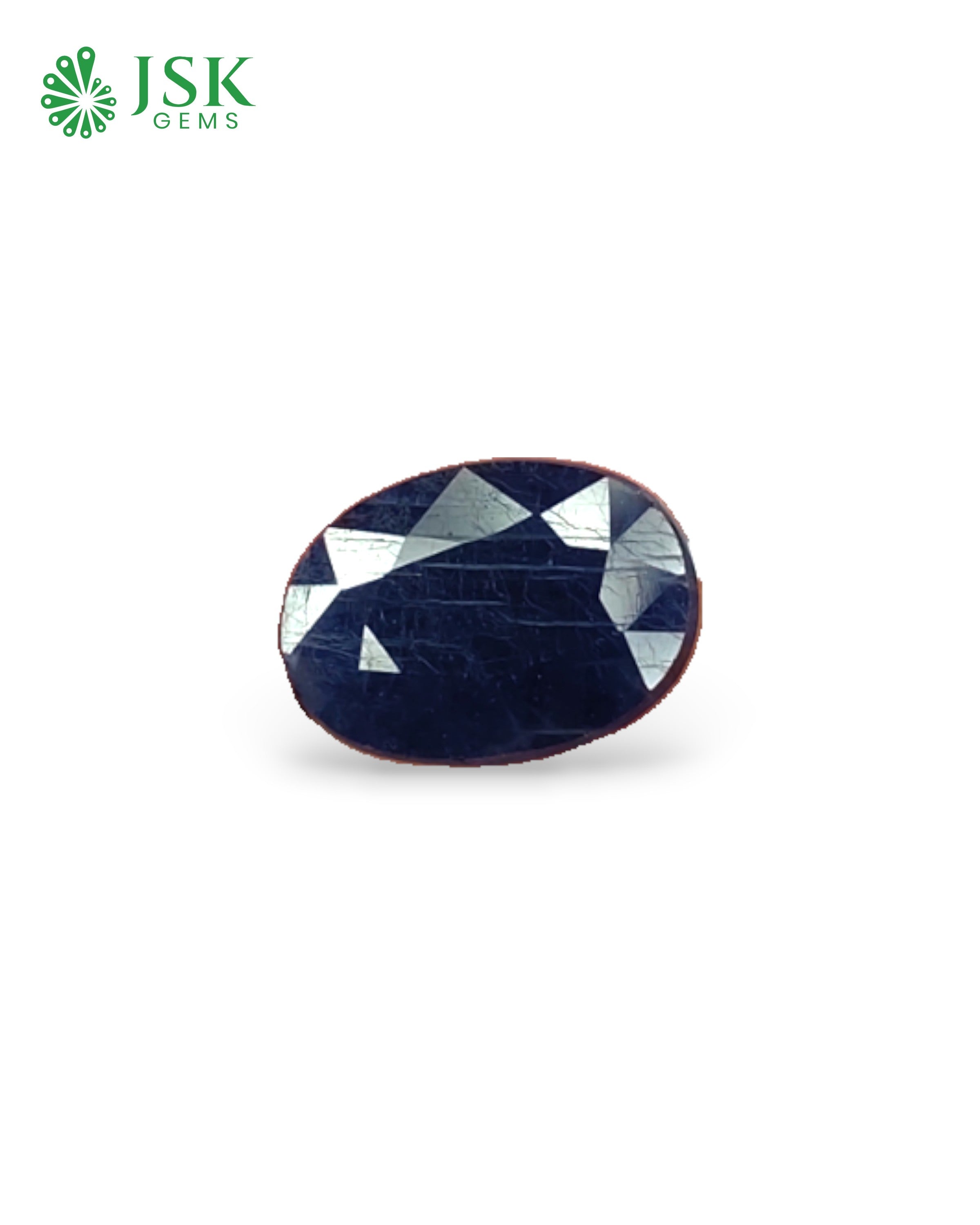 IIGJ Certified 4.09 Ct - 4.54 Ratti Natural Unheated Blue Sapphire-Neelam