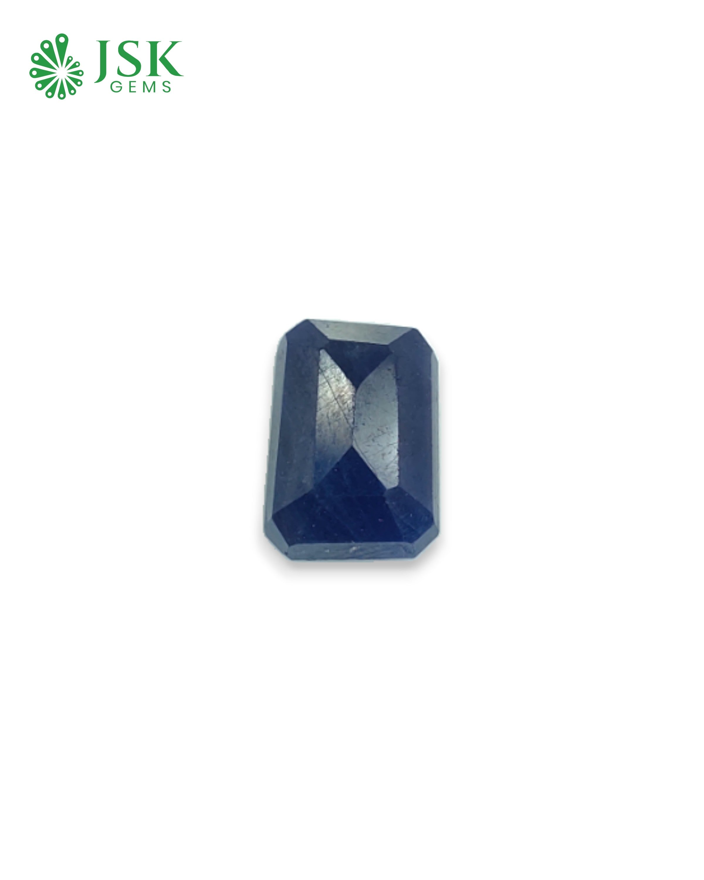 IIGJ Certified 4.28 Ct - 4.75 Ratti Natural Unheated Blue Sapphire-Neelam