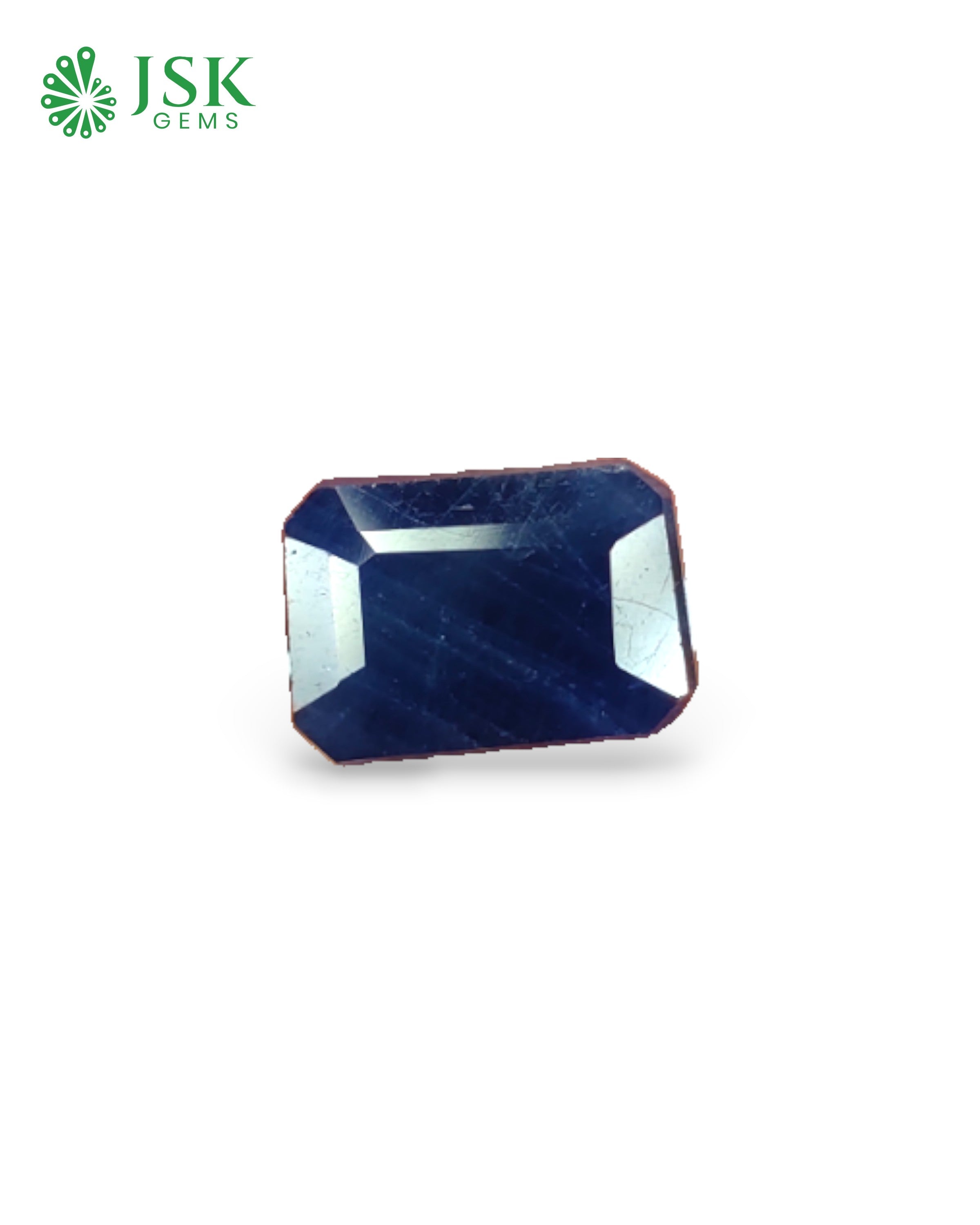 IIGJ Certified 4.28 Ct - 4.75 Ratti Natural Unheated Blue Sapphire-Neelam