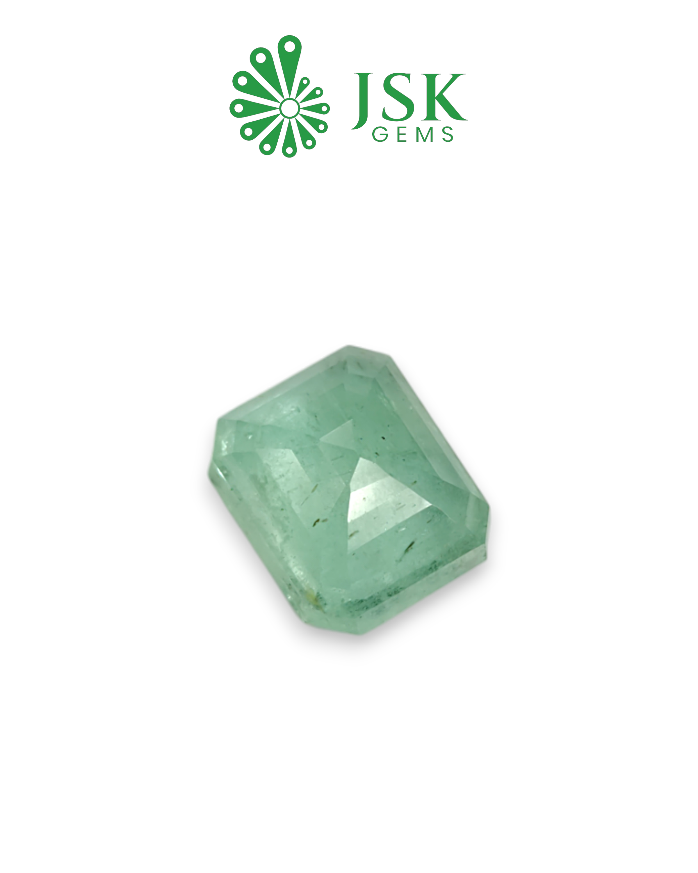 Premium AAA Grade 10.53 Ct - 11.70 Ratti Natural Emerald - Panna