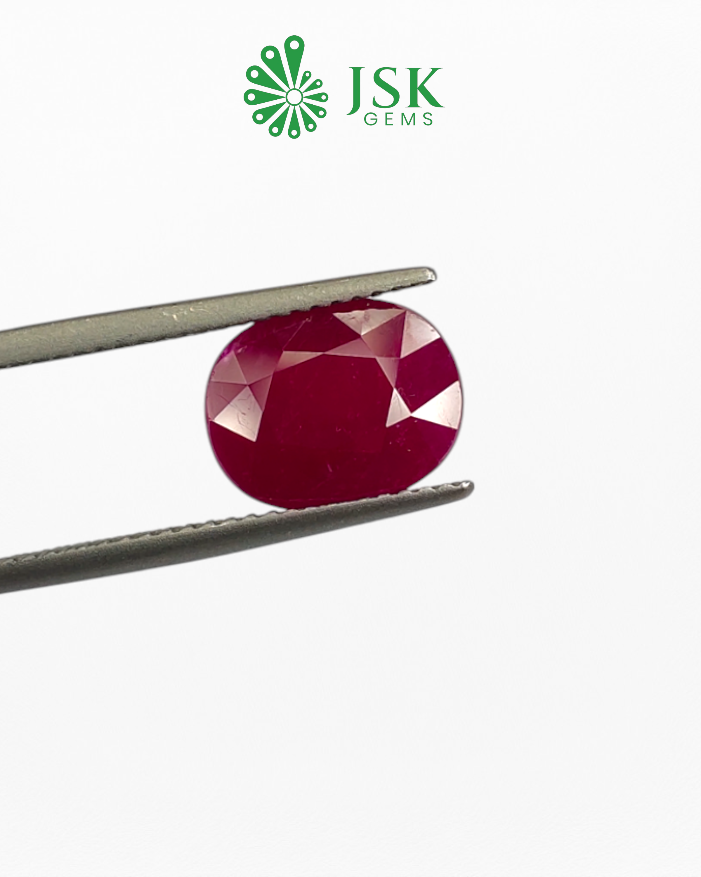 Exclusive GRS Certified 4.64 Ct Natural Unheated Untreated Ruby - Manik