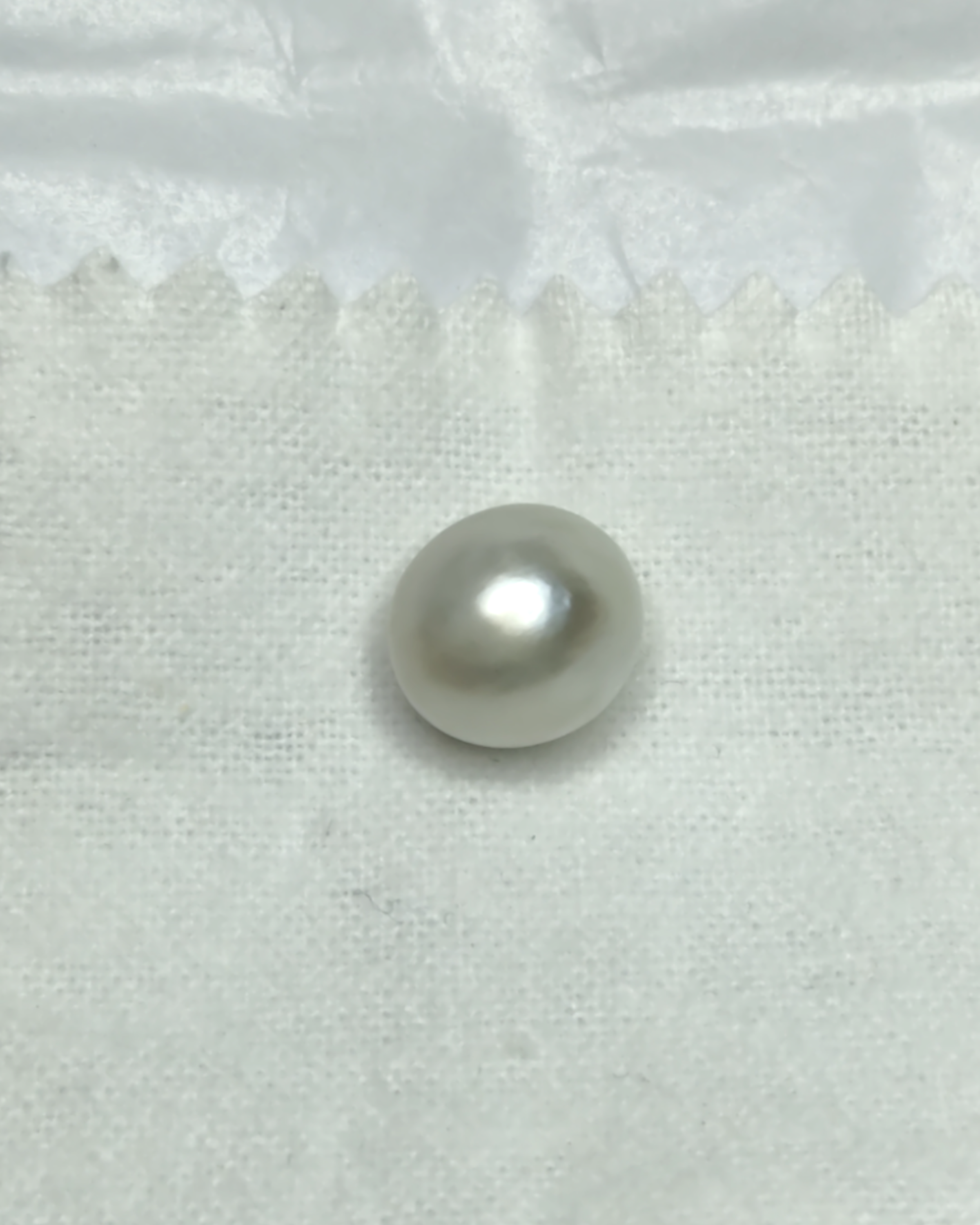 GIA Certified 11.63 Ct - 12.92 Ratti Natural Salt Water Pearl