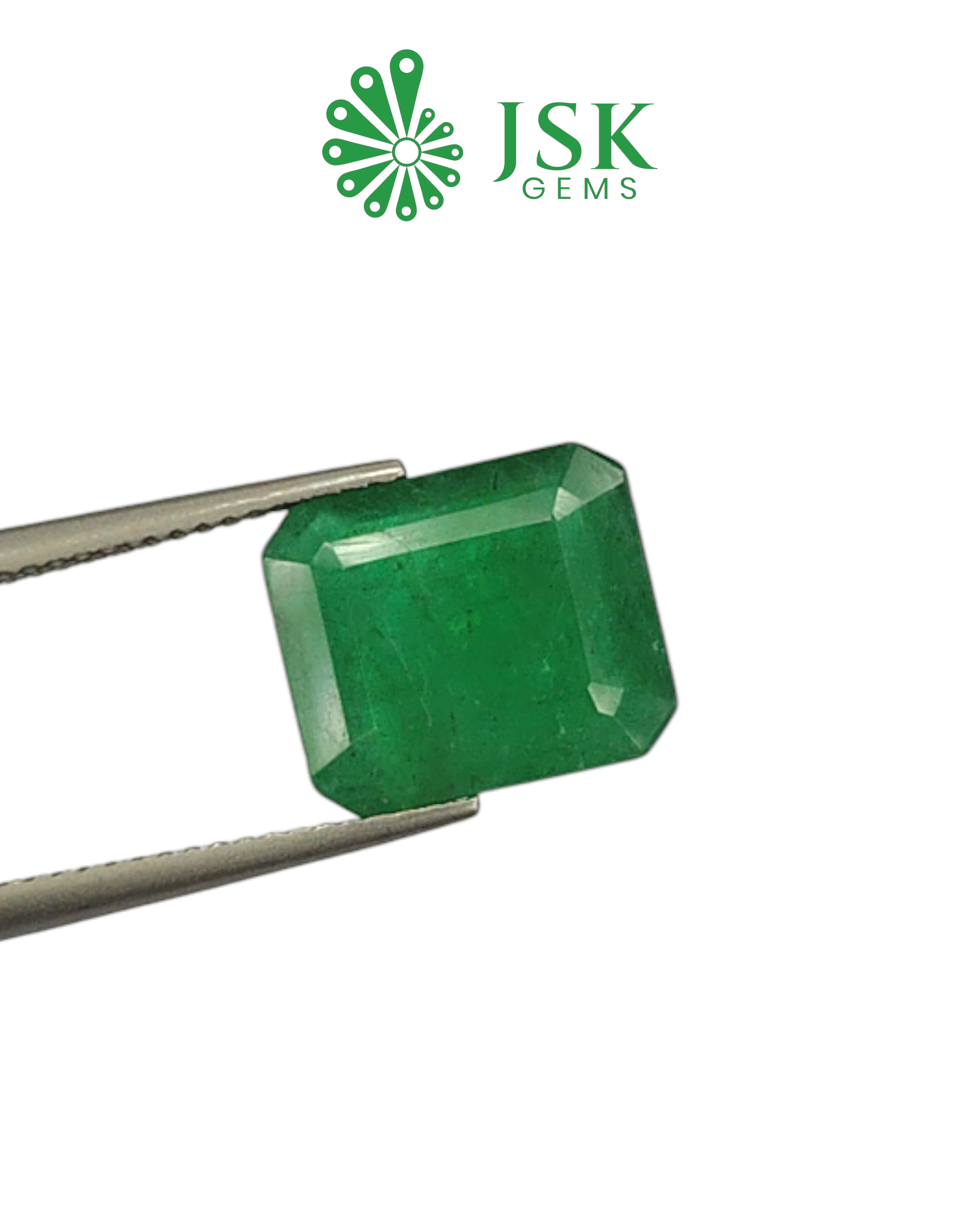 Premium Grade 5.16 Ct - 5.73 Ratti Natural Emerald - Panna