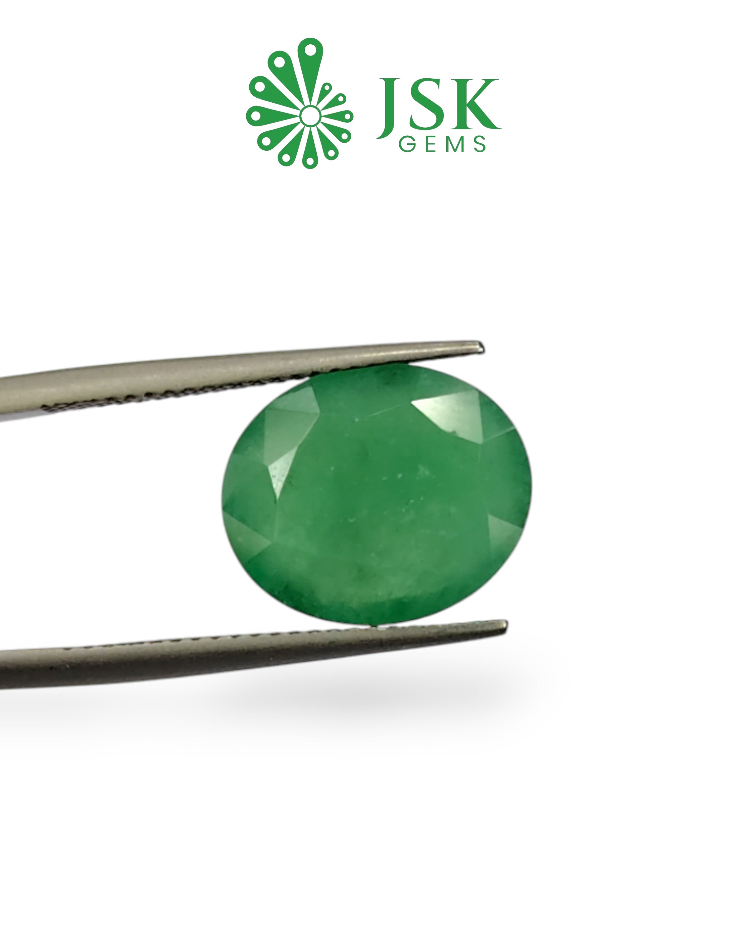 Premium Grade 5.53 Ct - 6.14 Ratti Natural Emerald - Panna