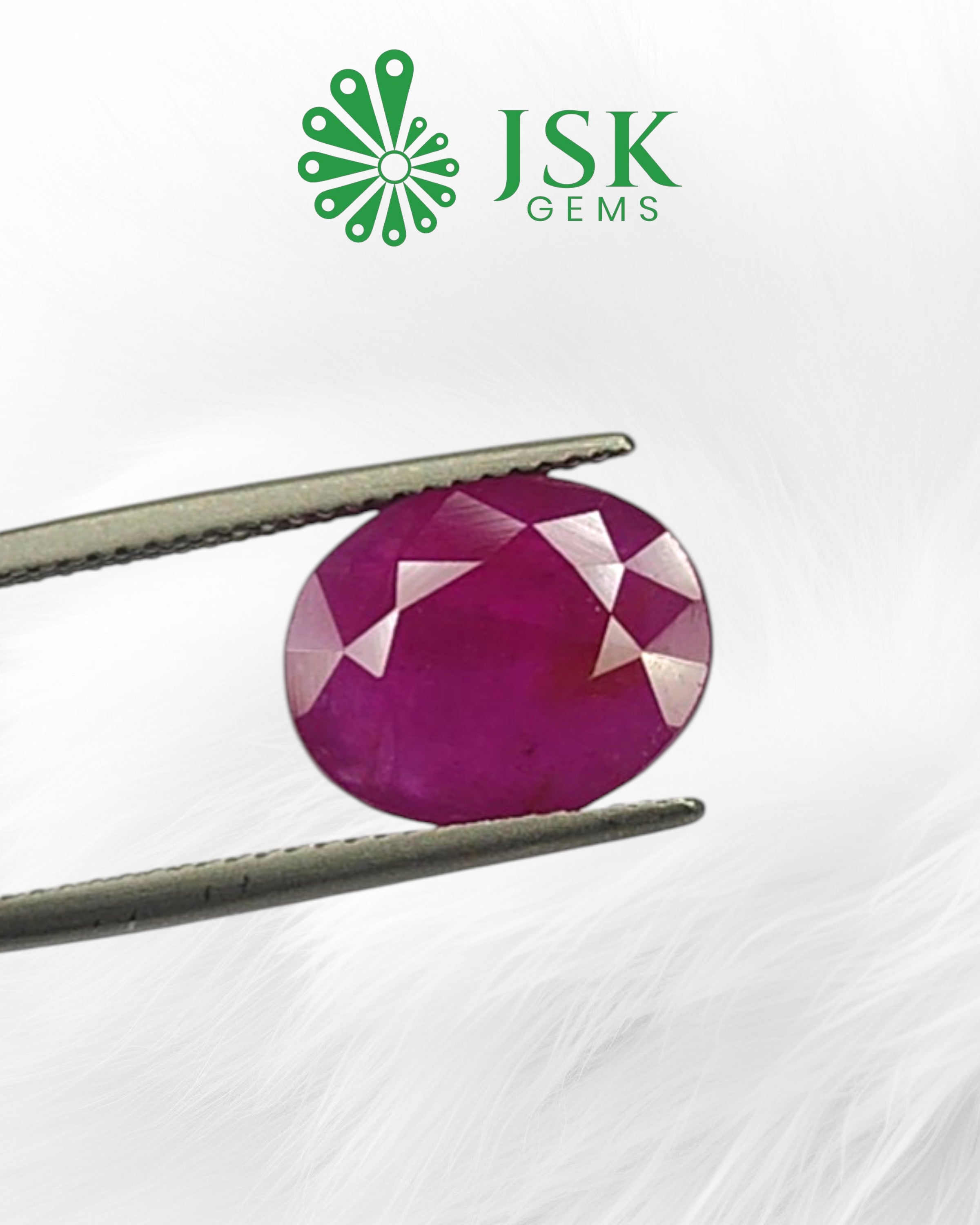 Top Grade GTL Certified 6.33 Ct - 7.03 Ratti Unheated Untreated Natural Ruby Manik