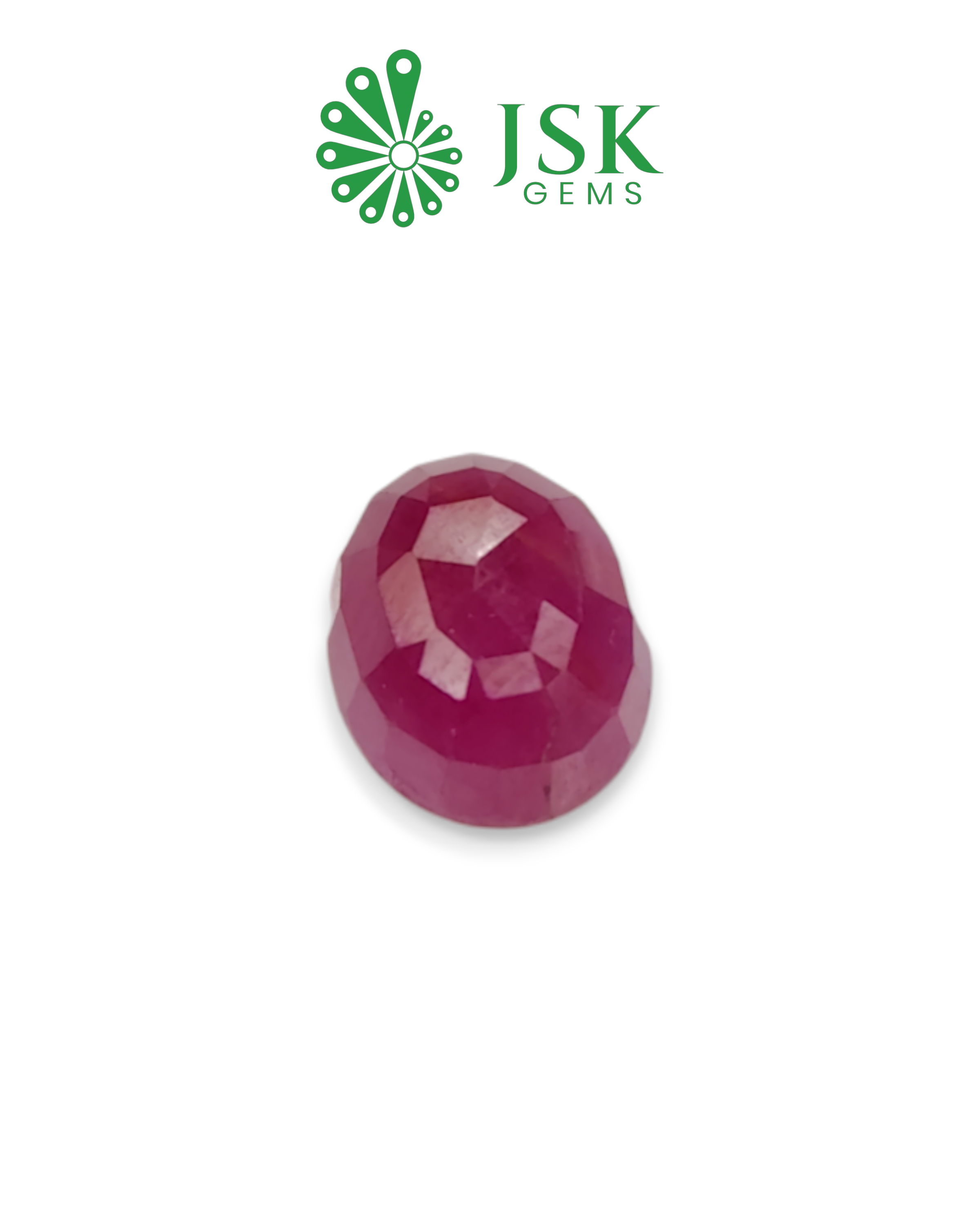 IIGJ Certified 7.30 Ct - 8.11 Ratti Unheated Untreated Natural Ruby Manik
