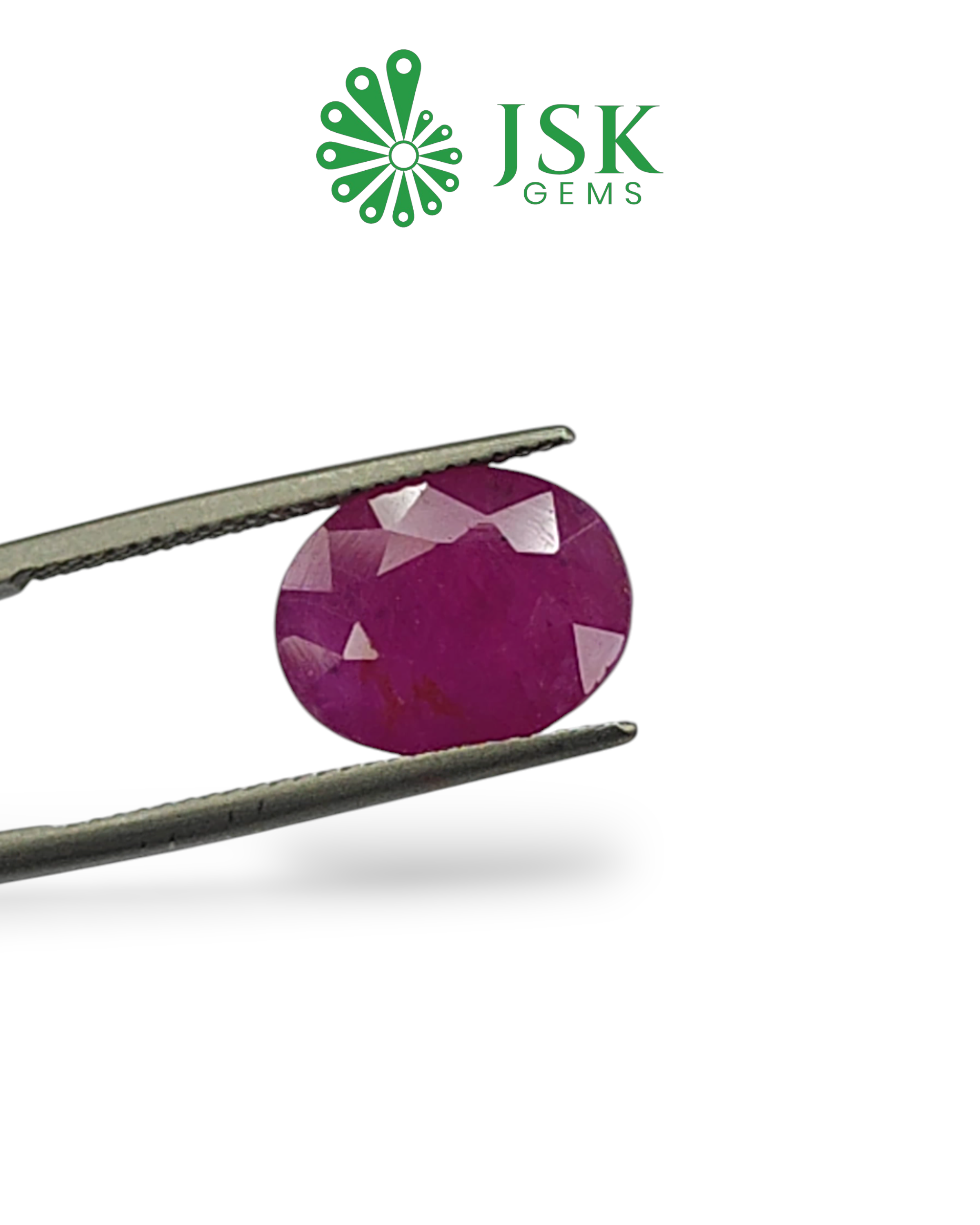 IIGJ Certified 6.16 Ct - 6.84 Ratti Unheated Untreated Natural Ruby Manik