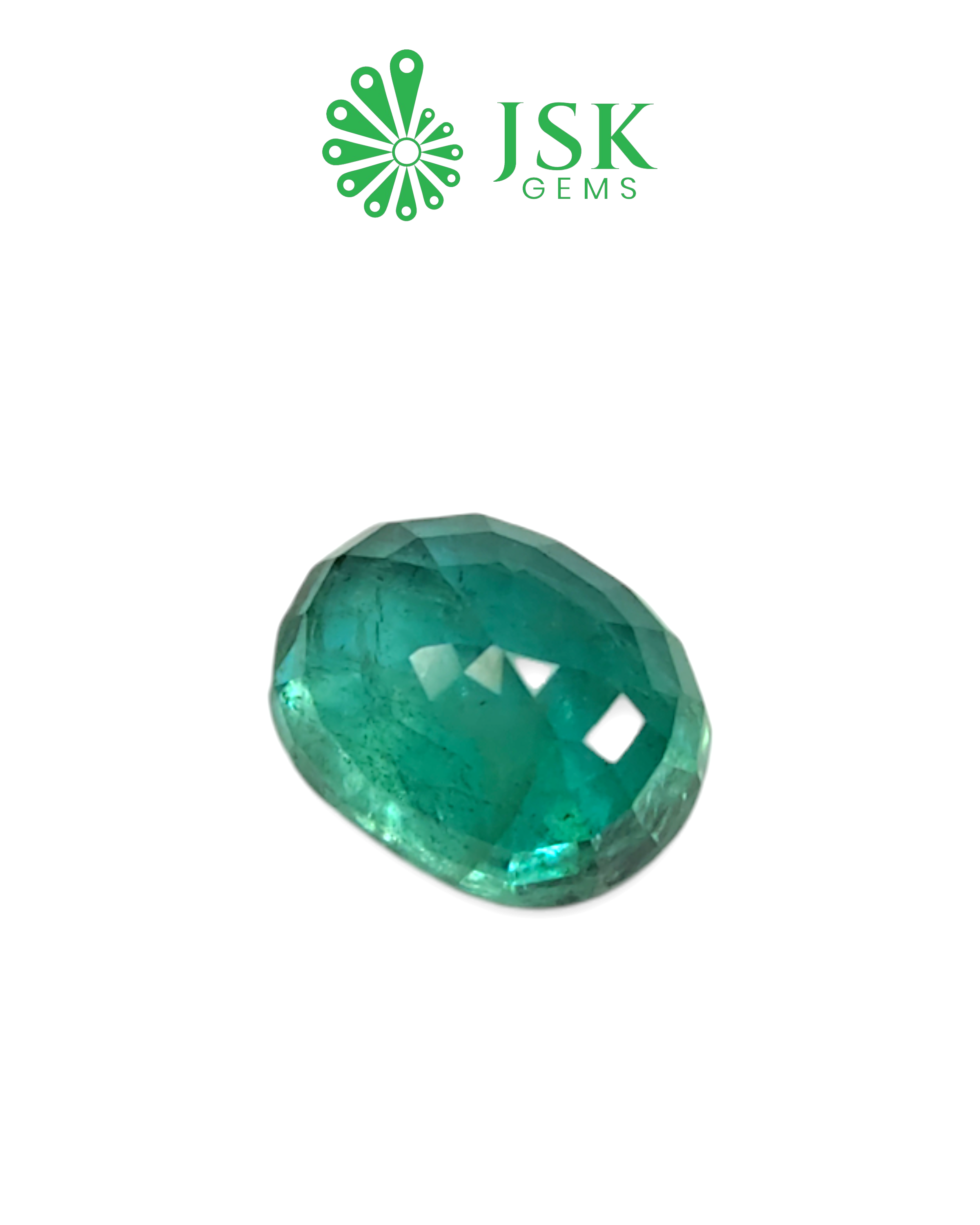 Premium Grade 6.98 Ct - 7.75 Ratti Natural Emerald - Panna
